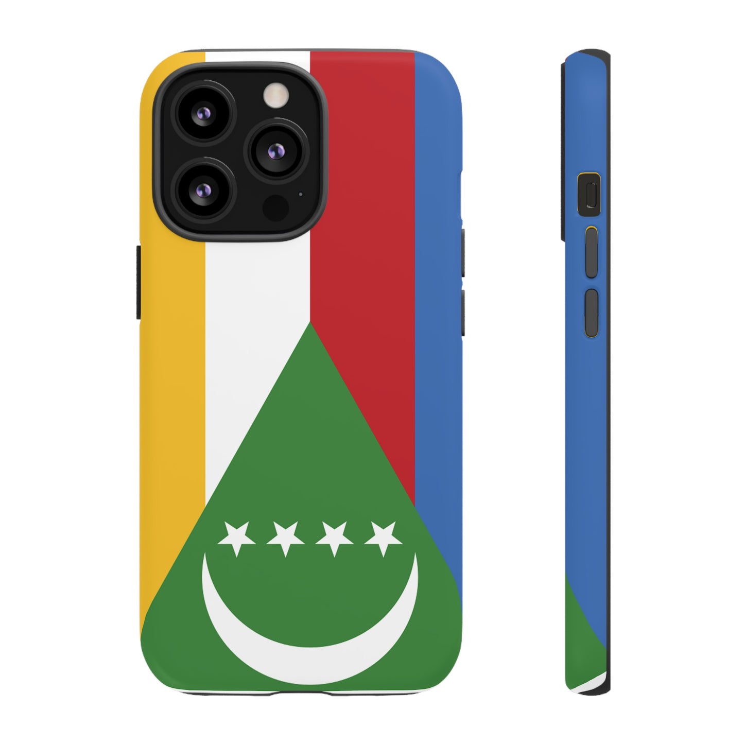 Comoros Flag Phone Case | iPhone 15 Plus/ Pro, 14, 13, 12| Google Pixel 7, Pro, 5| Samsung Galaxy S23 All Major Phone Models