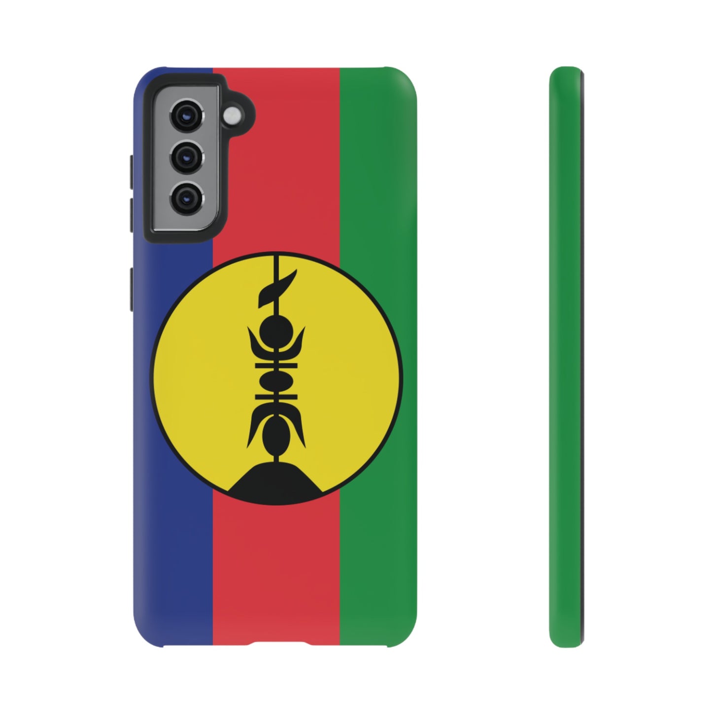 New Caledonia Flag Phone Case | iPhone 15 Plus/ Pro, 14, 13, 12| Google Pixel 7, Pro, 5| Samsung Galaxy S23 All Major Phone Models