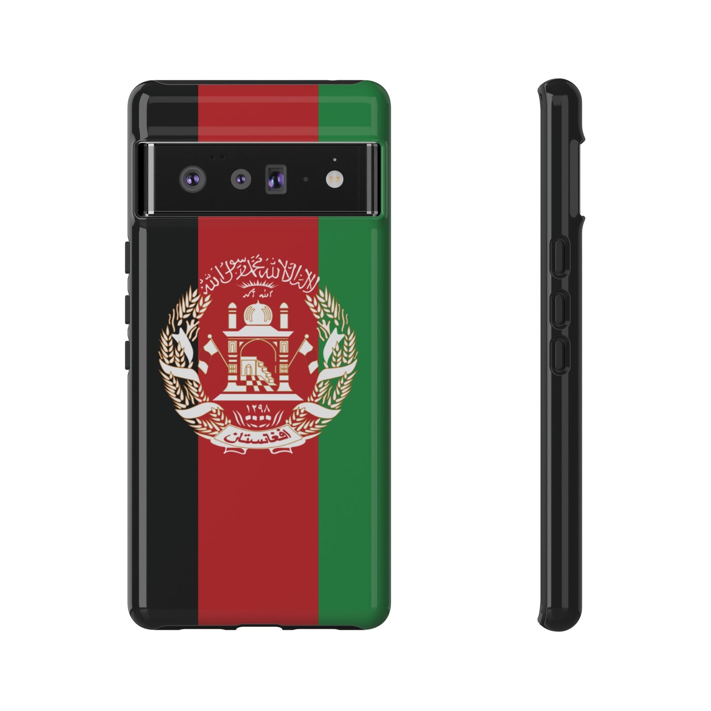 Afganistan Flag Phone Case | iPhone 15 Plus/ Pro, 14, 13, 12| Google Pixel 7, Pro, 5| Samsung Galaxy S23 All Major Phone Models