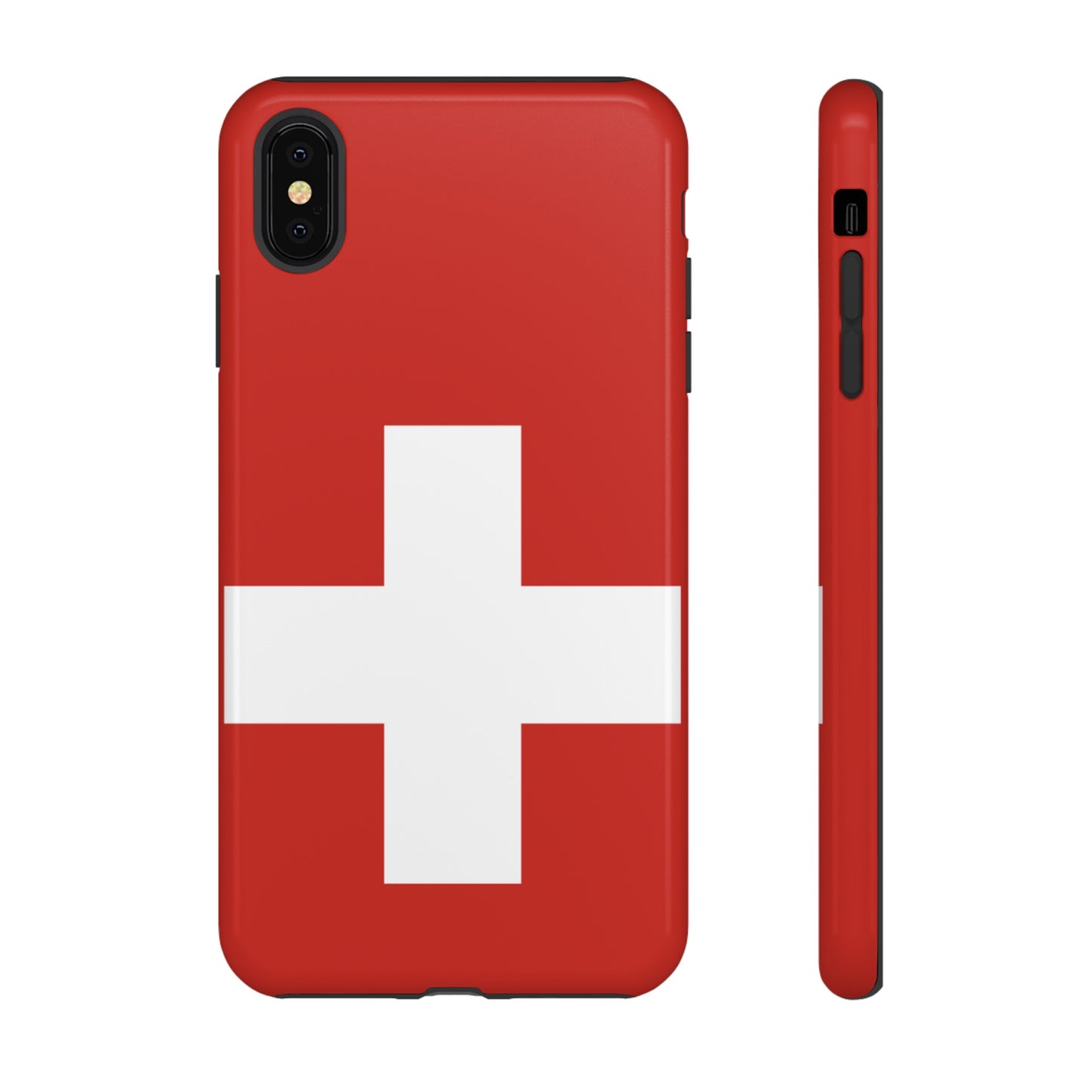 Switzerland Flag Phone Case | iPhone 15 Plus/ Pro, 14, 13, 12| Google Pixel 7, Pro, 5| Samsung Galaxy S23 All Major Phone Models