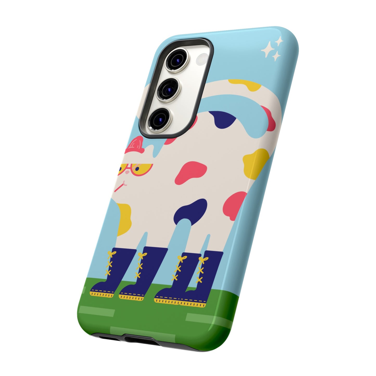 Rainboot Cat Phone Case | iPhone 15 Plus/ Pro, 14, 13, 12| Google Pixel 7, Pro, 5| Samsung Galaxy S23 All Major Phone Models