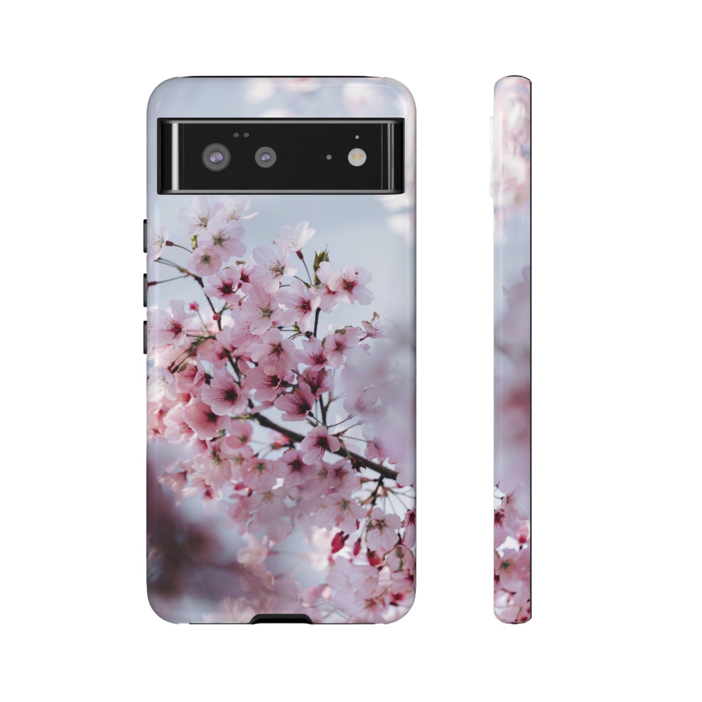 Pink Blossom Wallpaper Phone Case | iPhone 15 Plus/ Pro, 14, 13, 12| Google Pixel 7, Pro, 5| Samsung Galaxy S23 All Major Phone Models