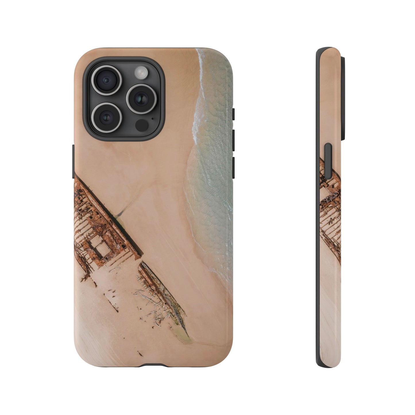 Fraser Island Shipwreck Wallpaper Phone Case | iPhone 15 Plus/ Pro, 14, 13, 12| Google Pixel 7, Pro, 5| Samsung Galaxy S23 All Major Phone Models