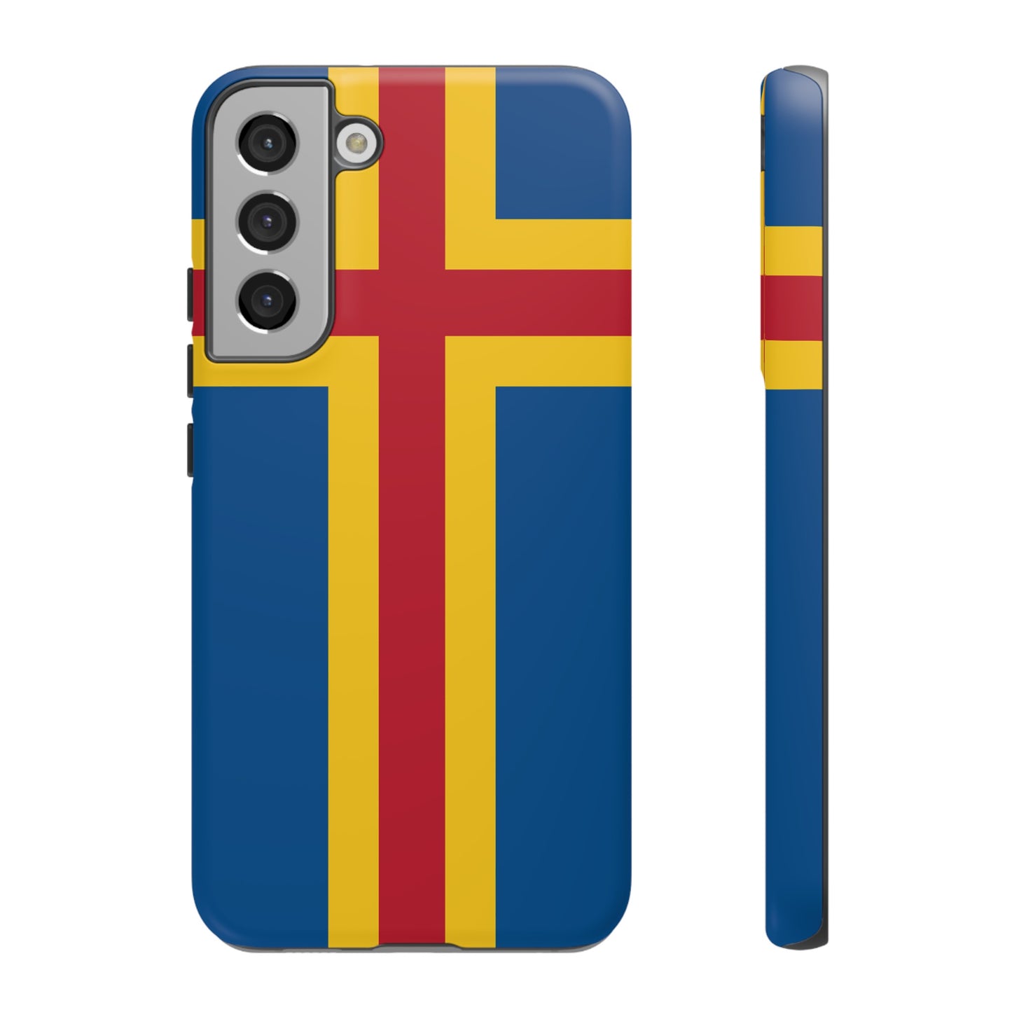 Aland Islands (Finland) Flag Phone Case | iPhone 15 Plus/ Pro, 14, 13, 12| Google Pixel 7, Pro, 5| Samsung Galaxy S23 All Major Phone Models