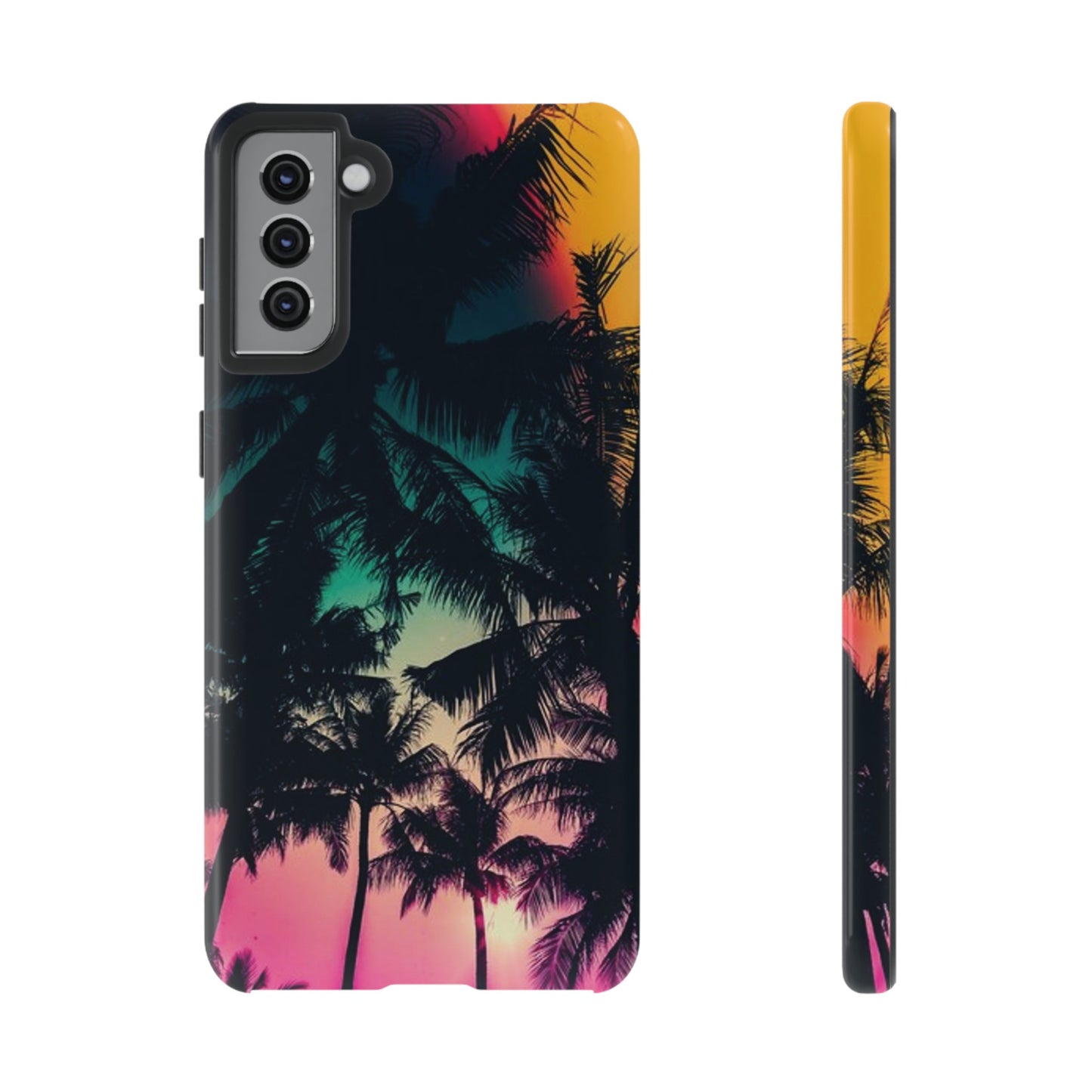 Palm Trees Wallpaper Phone Case | iPhone 15 Plus/ Pro, 14, 13, 12| Google Pixel 7, Pro, 5| Samsung Galaxy S23 All Major Phone Models