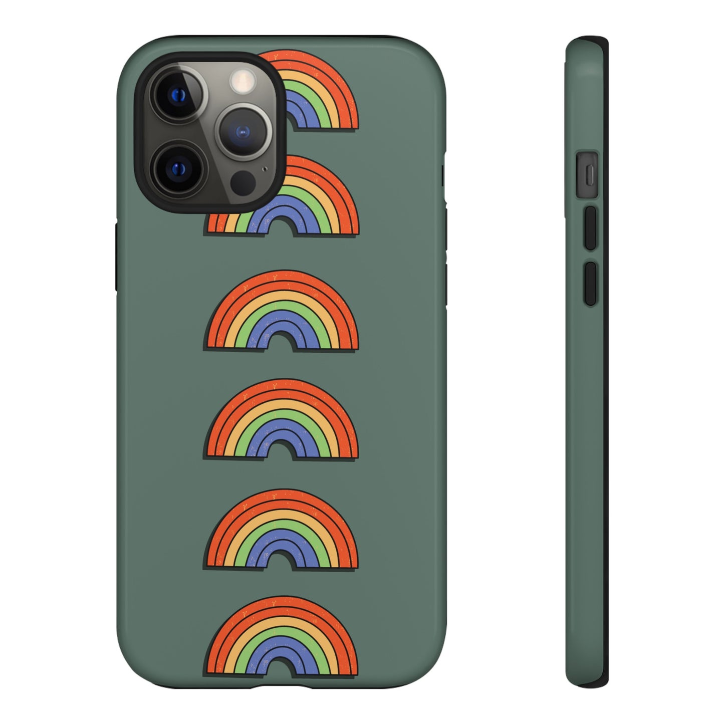 Rainbow Wallpaper Phone Case | iPhone 15 Plus/ Pro, 14, 13, 12| Google Pixel 7, Pro, 5| Samsung Galaxy S23 All Major Phone Models