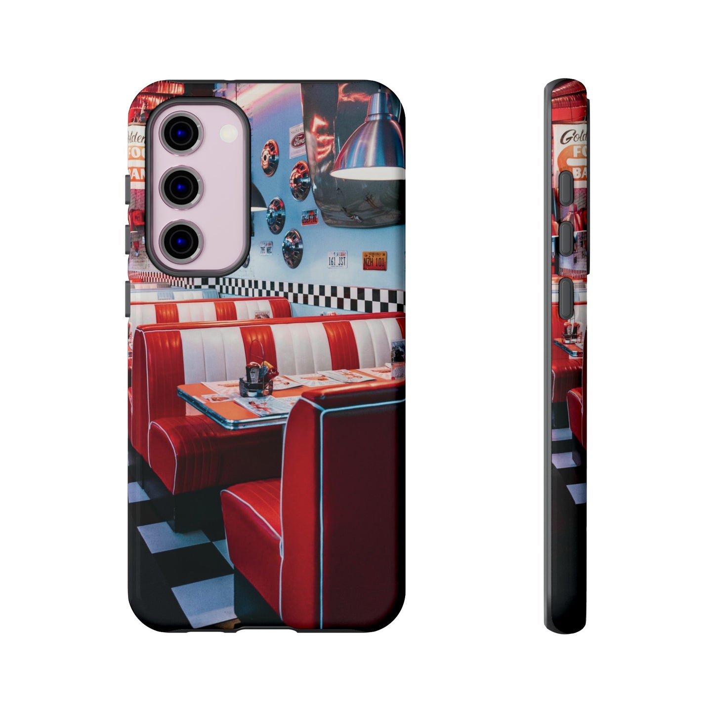 Diner Wallpaper Phone Case | iPhone 15 Plus/ Pro, 14, 13, 12| Google Pixel 7, Pro, 5| Samsung Galaxy S23 All Major Phone Models