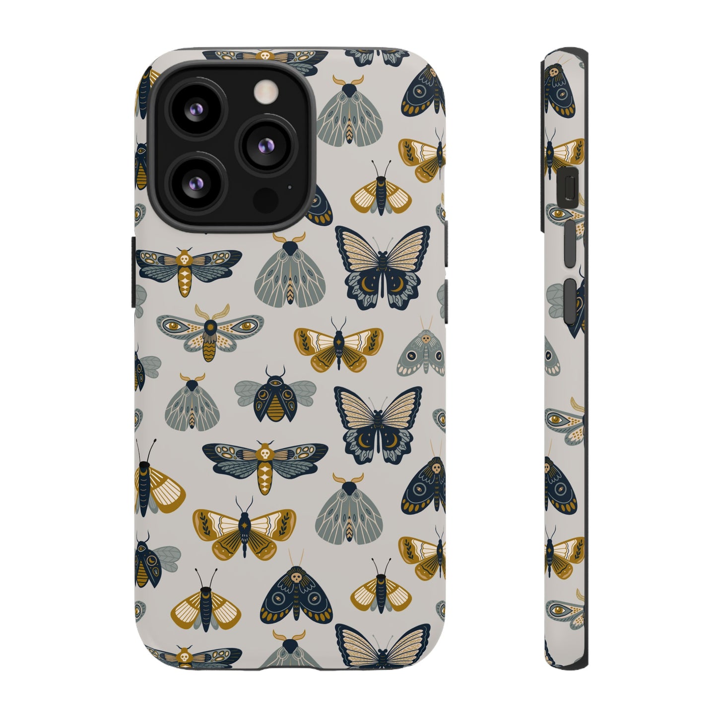 Butterfly and Moth Wallpaper Phone Case | iPhone 15 Plus/ Pro, 14, 13, 12| Google Pixel 7, Pro, 5| Samsung Galaxy S23 All Major Phone Models