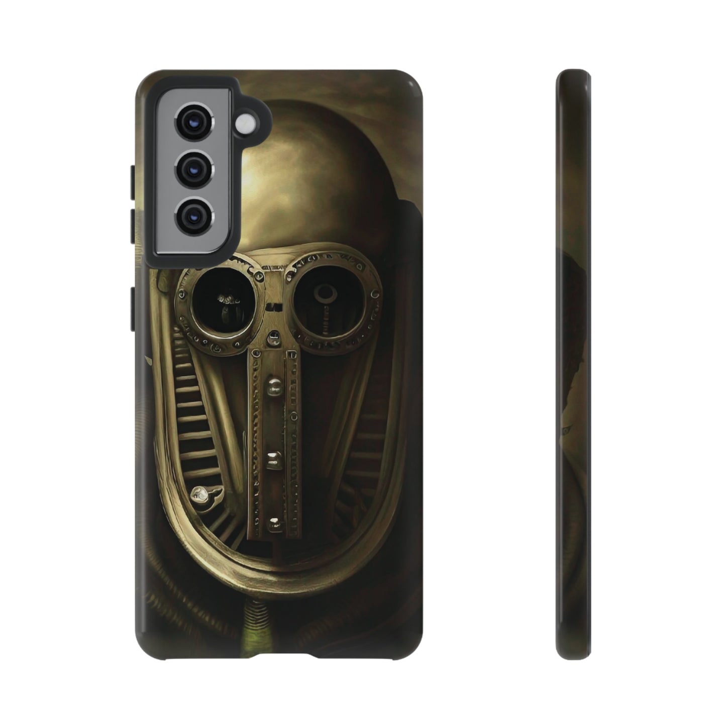 Sci-Fi Helmet Wallpaper Phone Case | iPhone 15 Plus/ Pro, 14, 13, 12| Google Pixel 7, Pro, 5| Samsung Galaxy S23 All Major Phone Models