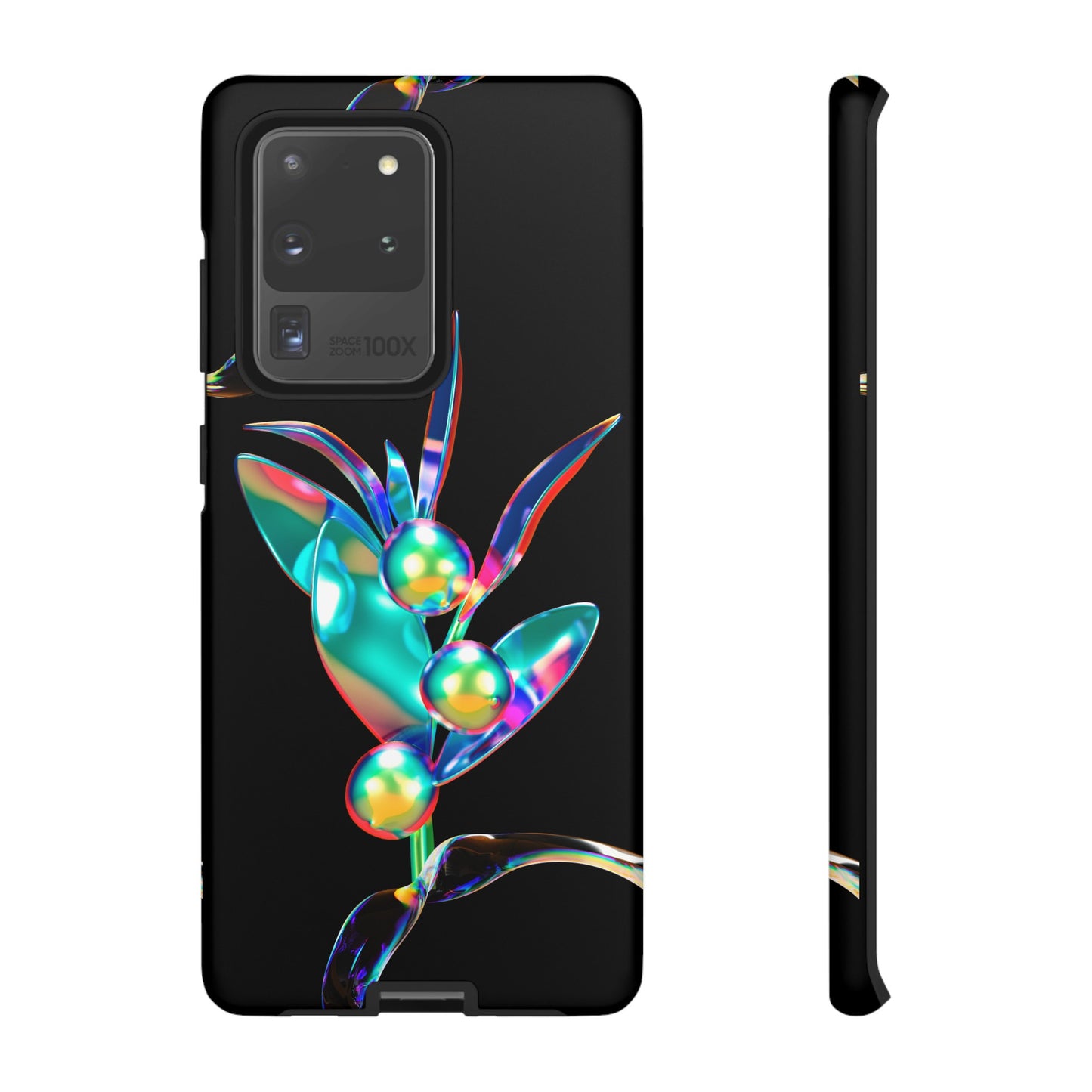 Psychedelic Flower Wallpaper Phone Case | iPhone 15 Plus/ Pro, 14, 13, 12| Google Pixel 7, Pro, 5| Samsung Galaxy S23 All Major Phone Models