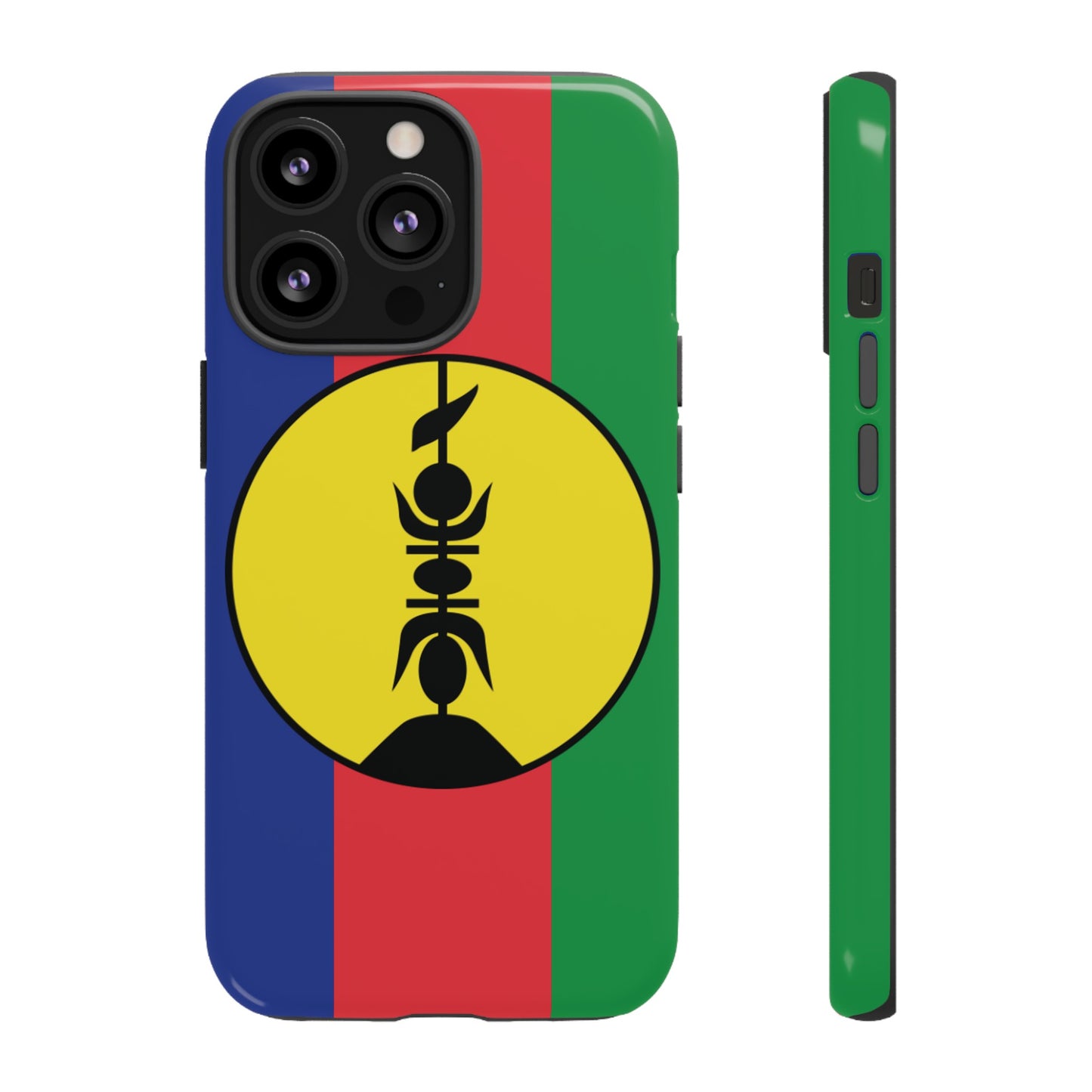 New Caledonia Flag Phone Case | iPhone 15 Plus/ Pro, 14, 13, 12| Google Pixel 7, Pro, 5| Samsung Galaxy S23 All Major Phone Models