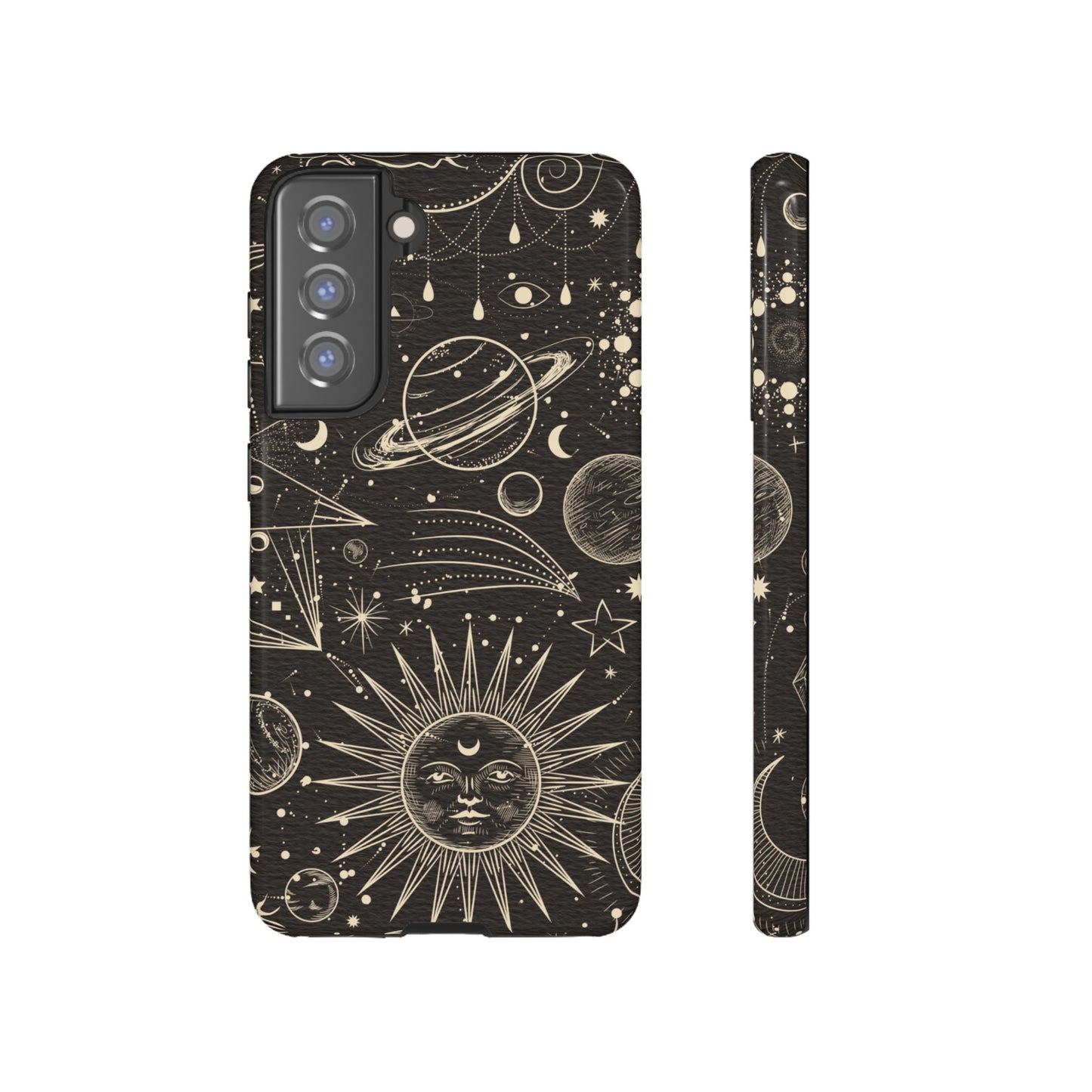 Golden Universe Wallpaper Phone Case | iPhone 15 Plus/ Pro, 14, 13, 12| Google Pixel 7, Pro, 5| Samsung Galaxy S23 All Major Phone Models