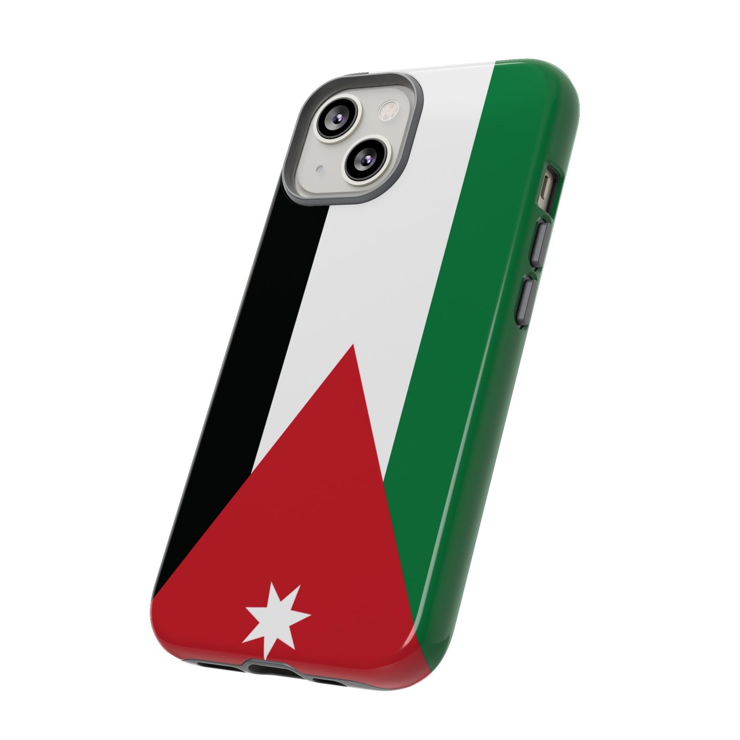 Jordan Flag Phone Case |iPhone 15 Plus/ Pro, 14, 13, 12|Google Pixel 7, Pro, 5| Samsung Galaxy S23 All Major Phone Models