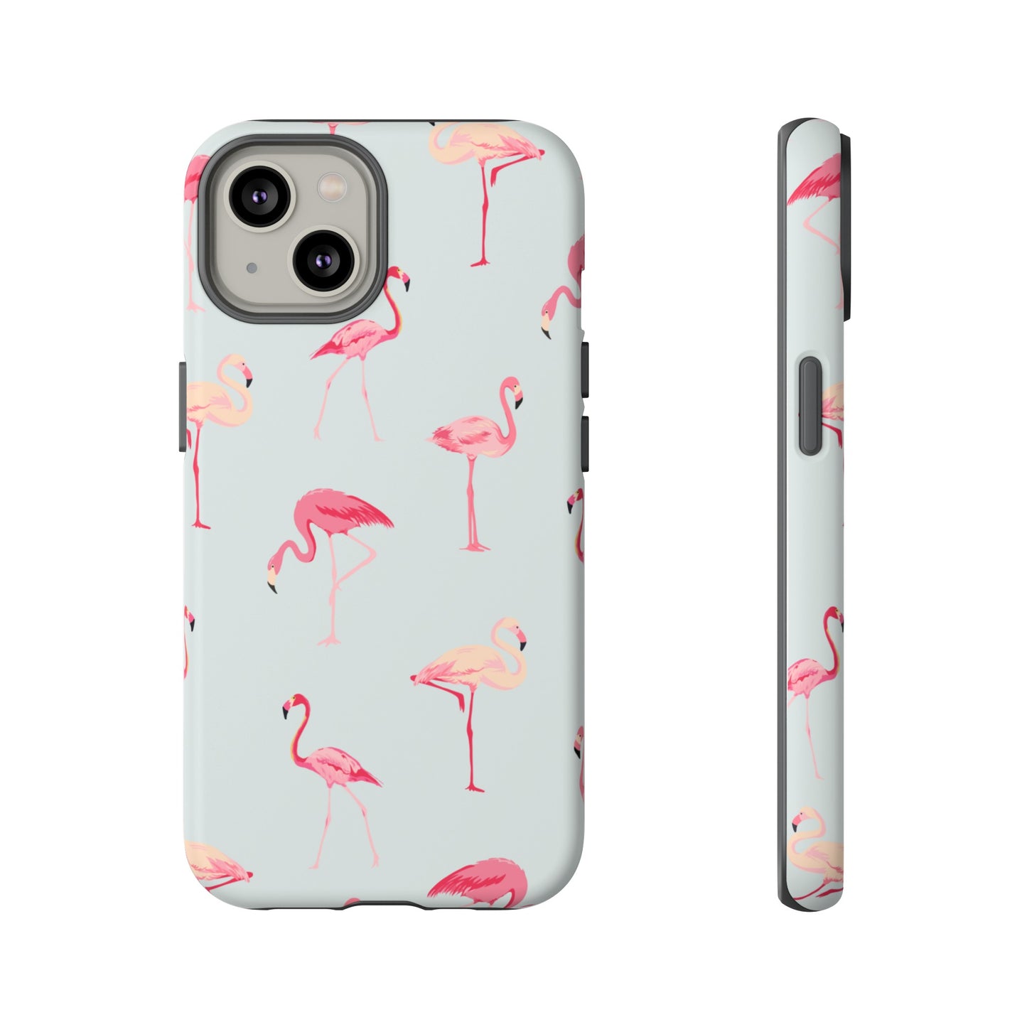 Flamingo Wallpaper Phone Case | iPhone 15 Plus/ Pro, 14, 13, 12| Google Pixel 7, Pro, 5| Samsung Galaxy S23 All Major Phone Models