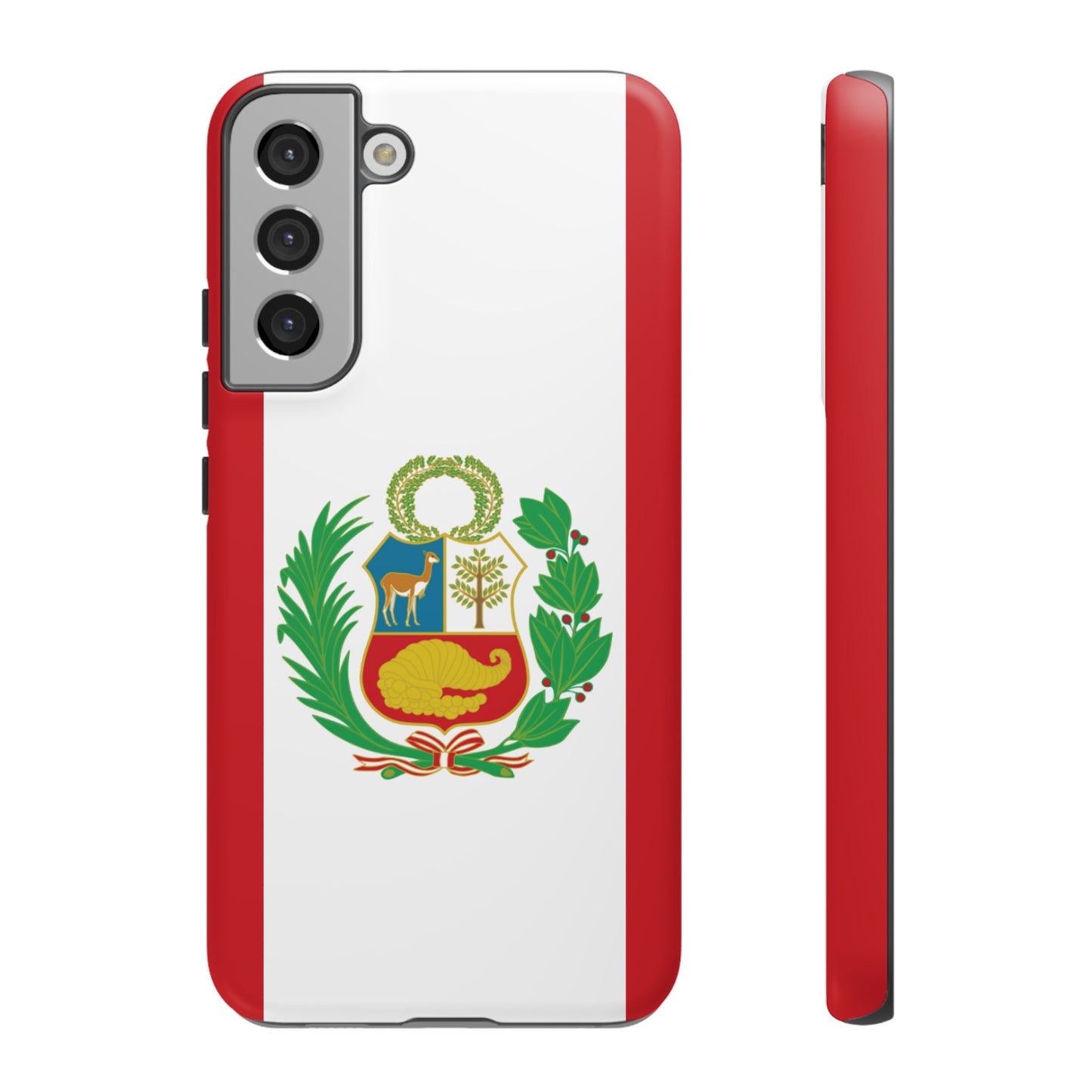 Peru Flag Phone Case | iPhone 15 Plus/ Pro, 14, 13, 12| Google Pixel 7, Pro, 5| Samsung Galaxy S23 All Major Phone Models