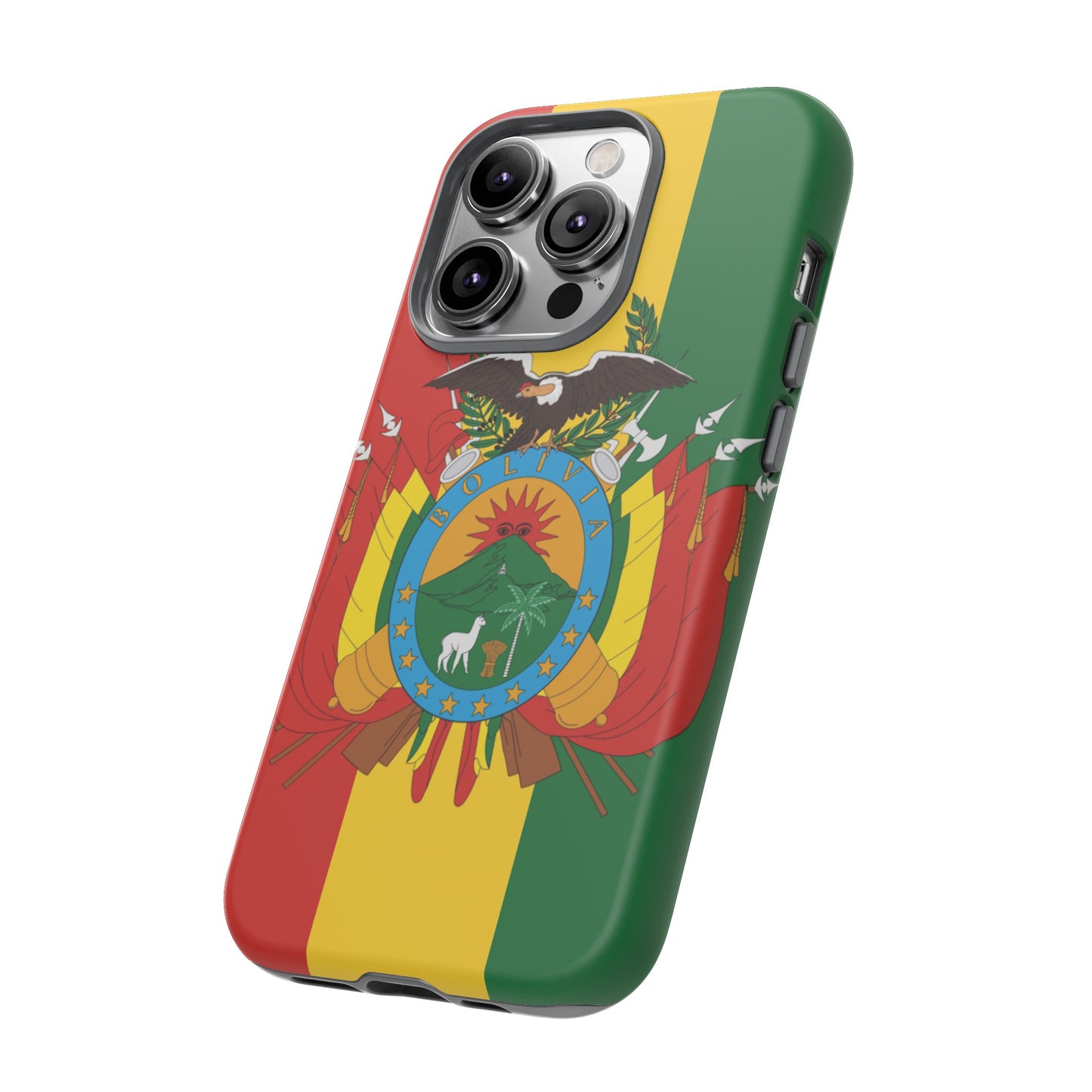 Bolivia Flag Phone Case | iPhone 15 Plus/ Pro, 14, 13, 12| Google Pixel 7, Pro, 5| Samsung Galaxy S23 All Major Phone Models