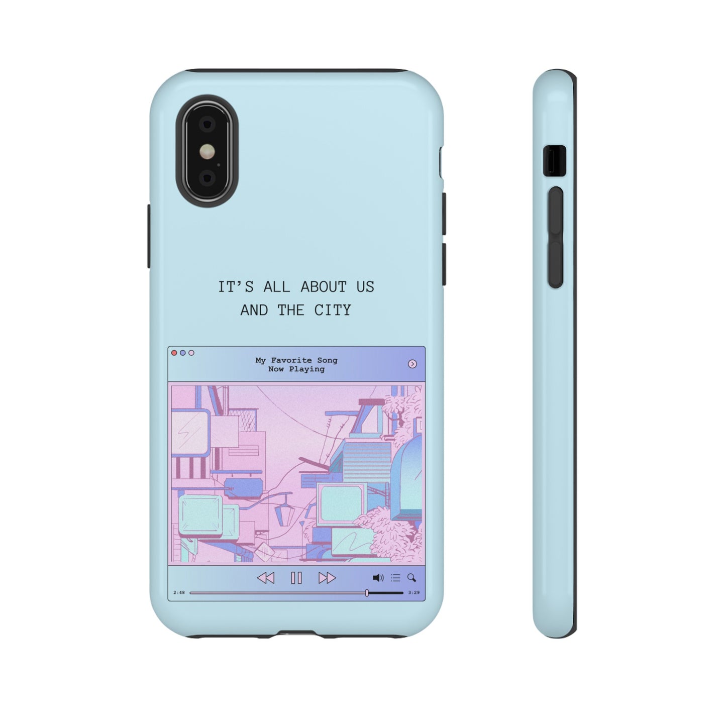 Us And The City Phone Case | iPhone 15 Plus/ Pro, 14, 13, 12| Google Pixel 7, Pro, 5| Samsung Galaxy S23 All Major Phone Models