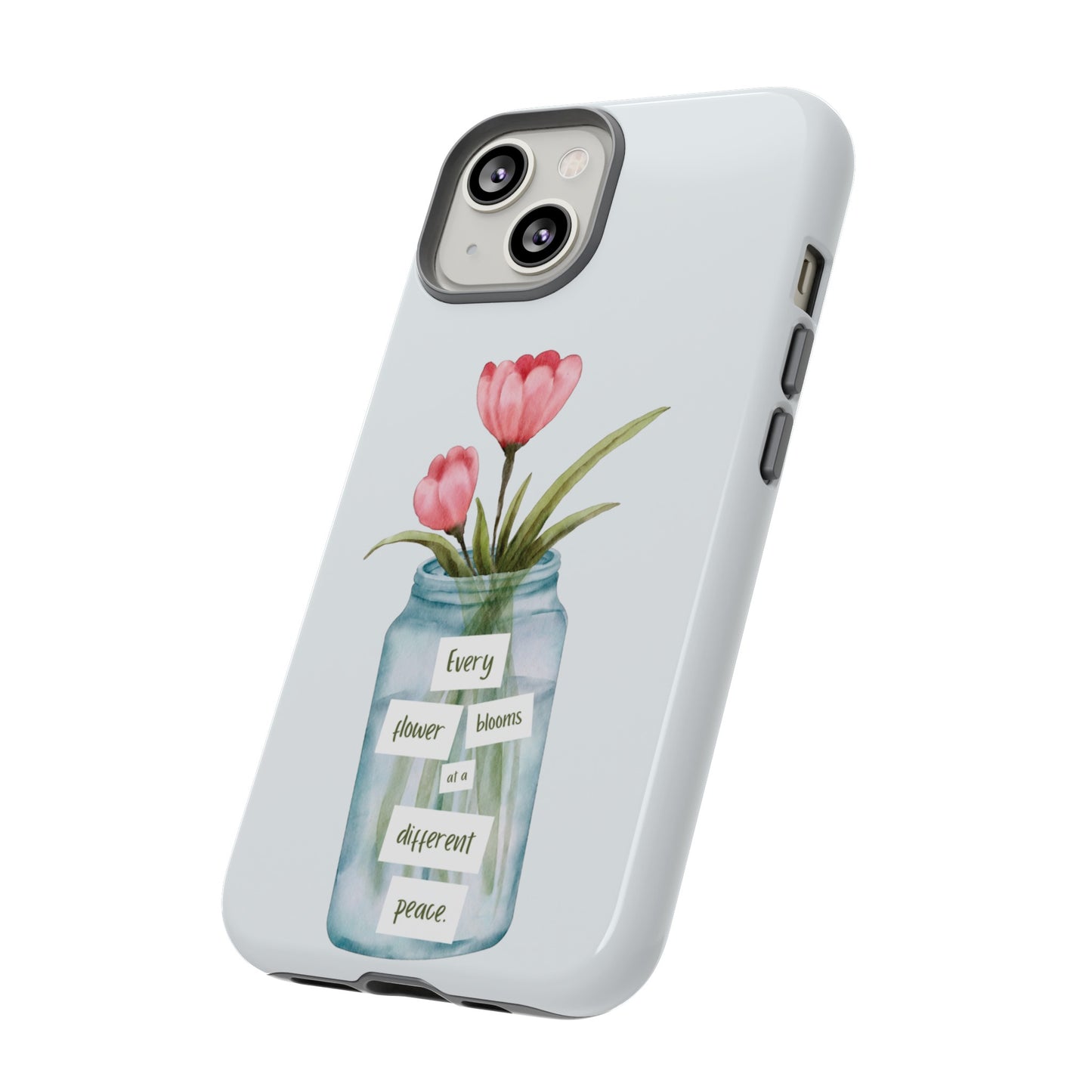 Flowers in a Jar Wallpaper Phone Case | iPhone 15 Plus/ Pro, 14, 13, 12| Google Pixel 7, Pro, 5| Samsung Galaxy S23 All Major Phone Models