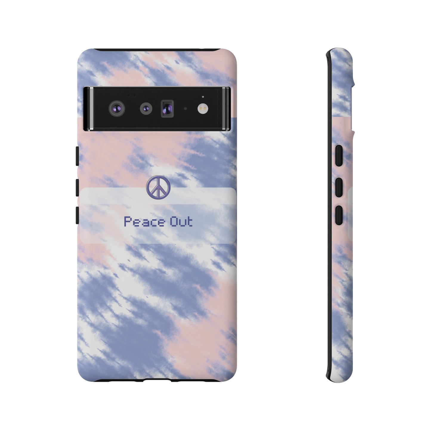 Peace Out Wallpaper Phone Case | iPhone 15 Plus/ Pro, 14, 13, 12| Google Pixel 7, Pro, 5| Samsung Galaxy S23 All Major Phone Models