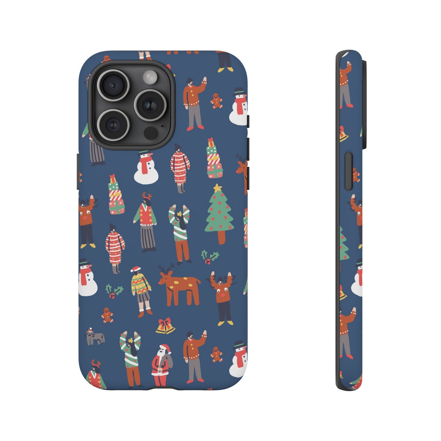 Christmas Party Wallpaper Phone Case | iPhone 15 Plus/ Pro, 14, 13, 12| Google Pixel 7, Pro, 5| Samsung Galaxy S23 All Major Phone Models