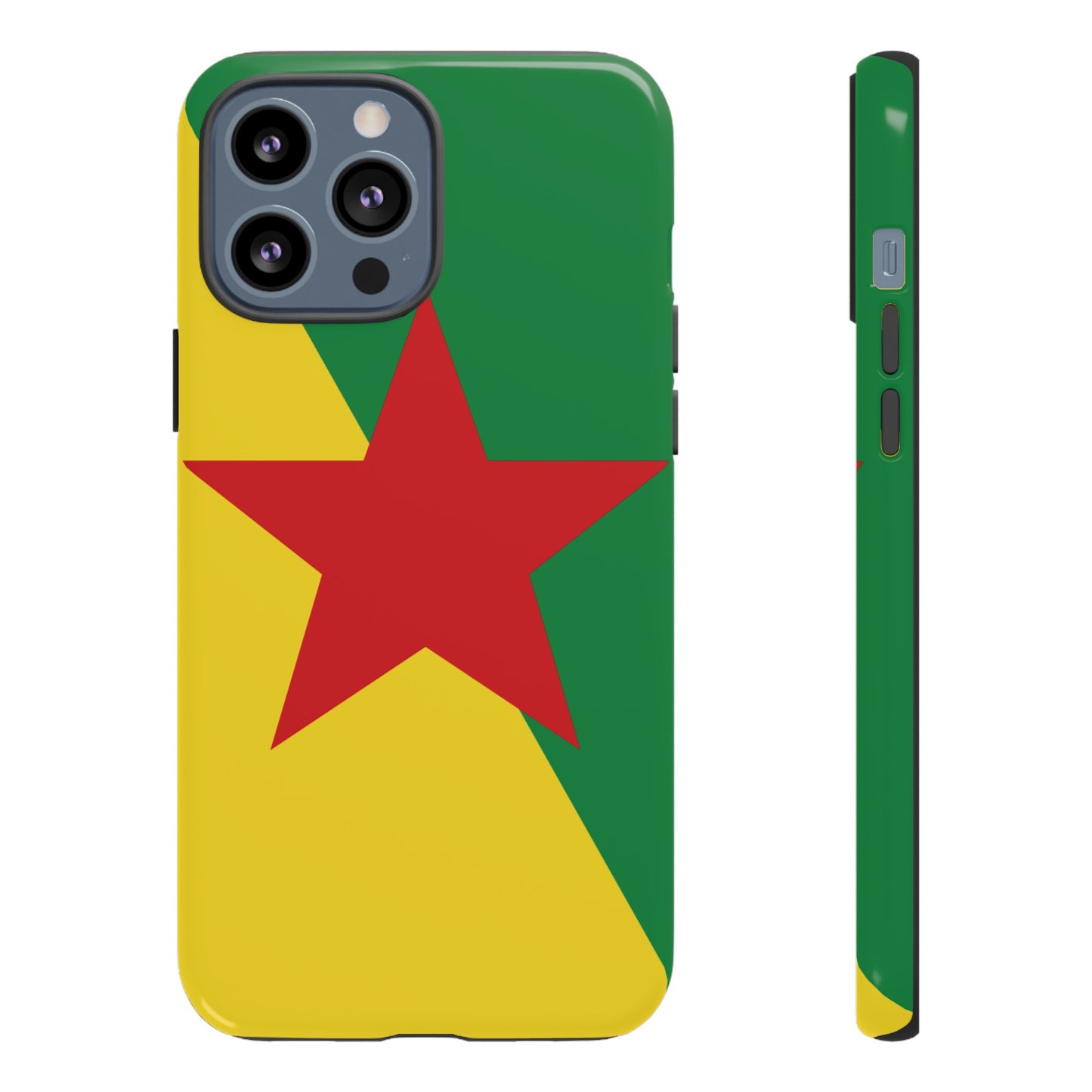 French Guiana Flag (France) Phone Case | iPhone 15 Plus/ Pro, 14, 13, 12| Google Pixel 7, Pro, 5| Samsung Galaxy S23 All Major Phone Models