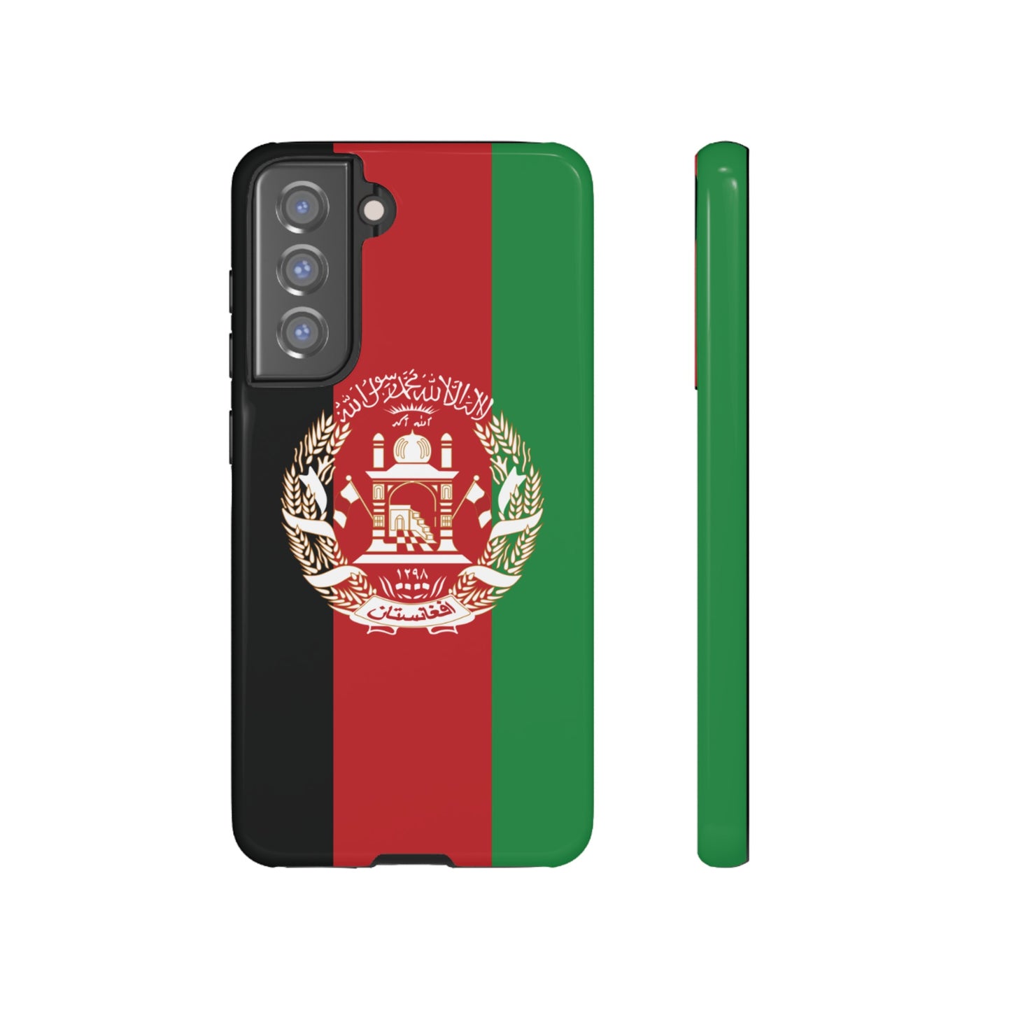 Afganistan Flag Phone Case | iPhone 15 Plus/ Pro, 14, 13, 12| Google Pixel 7, Pro, 5| Samsung Galaxy S23 All Major Phone Models