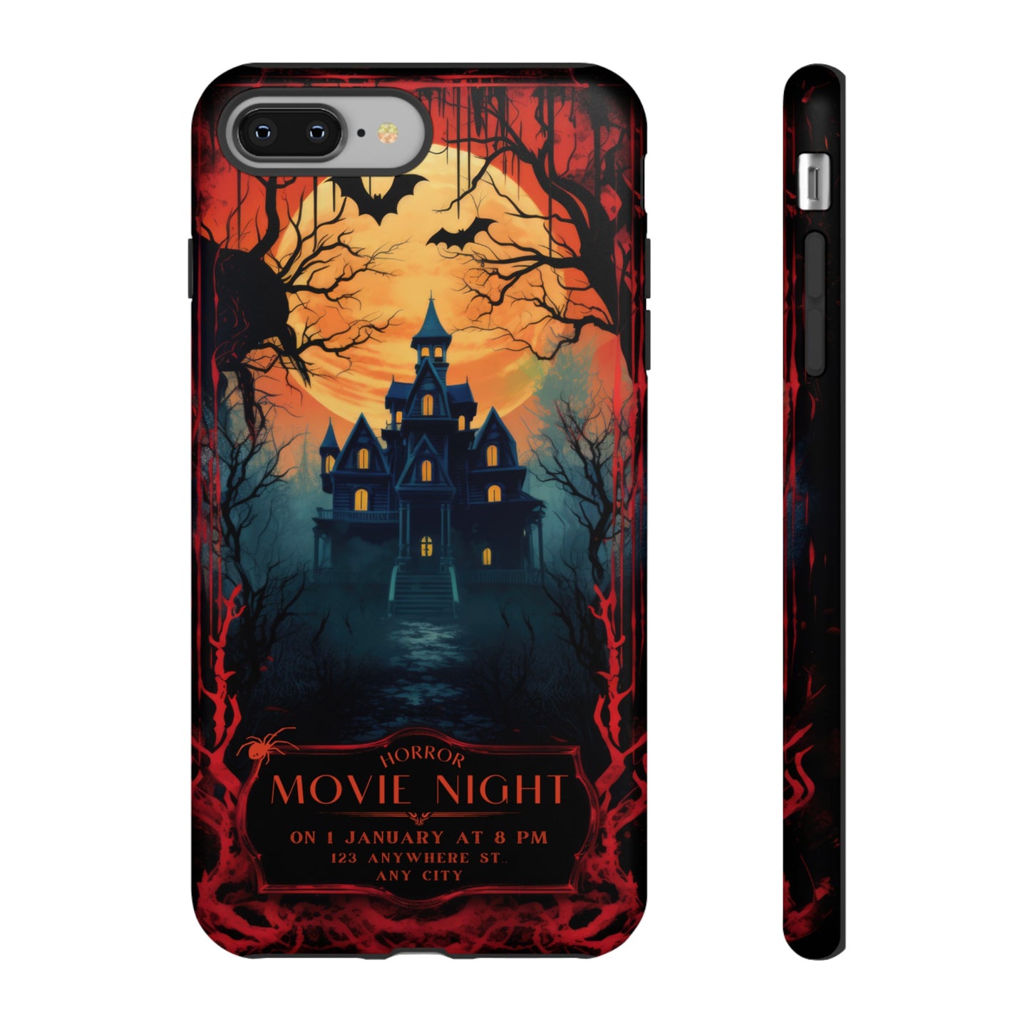 Horror Movie Night Phone Case | iPhone 15 Plus/ Pro, 14, 13, 12| Google Pixel 7, Pro, 5| Samsung Galaxy S23 All Major Phone Models