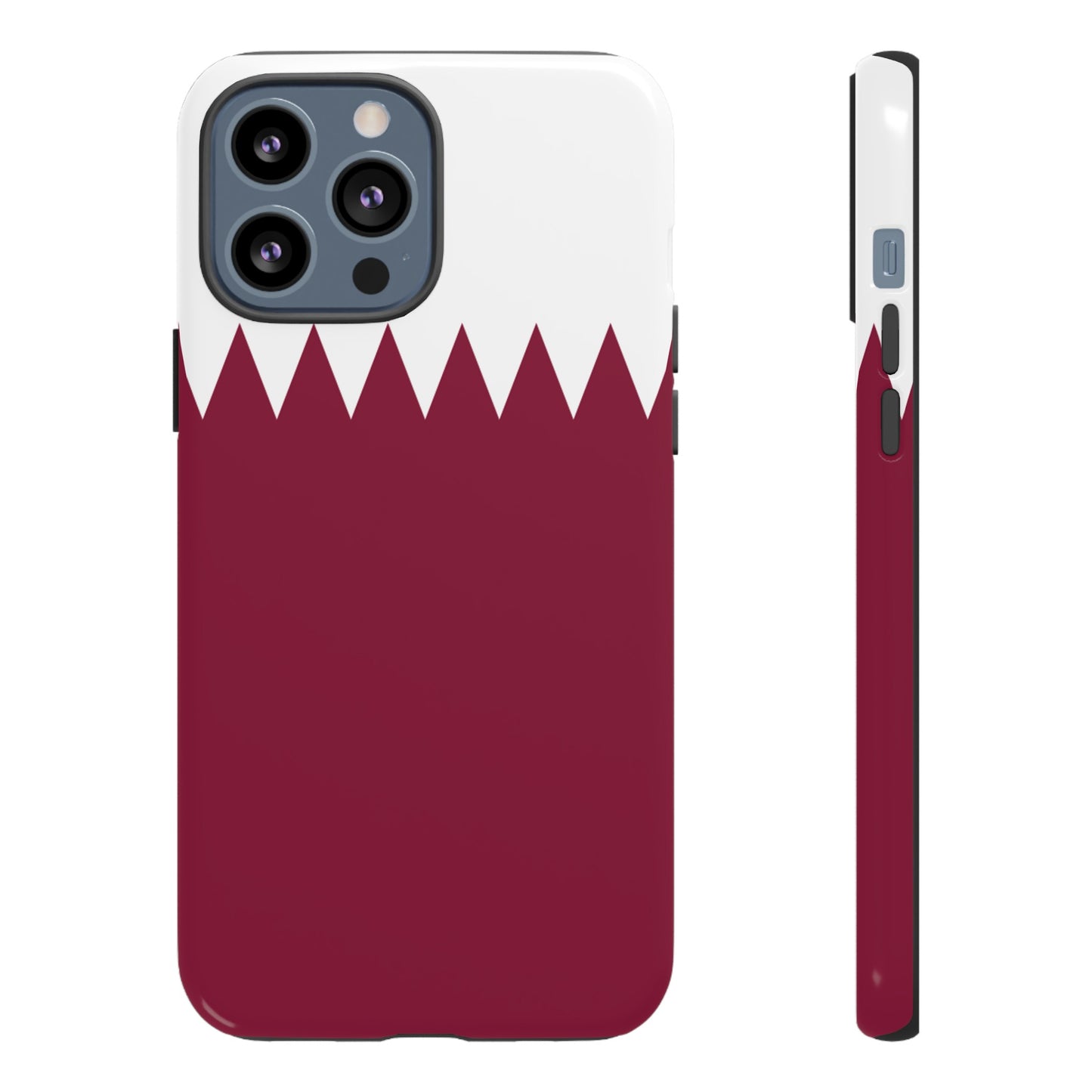 Qatar Flag Phone Case | iPhone 15 Plus/ Pro, 14, 13, 12| Google Pixel 7, Pro, 5| Samsung Galaxy S23 All Major Phone Models