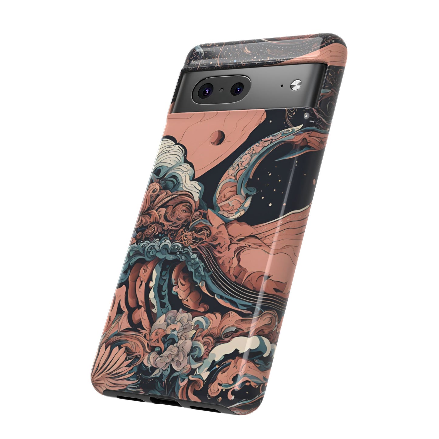 Abstract Landscape Phone Case| iPhone 15 Plus/ Pro, 14, 13, 12| Google Pixel 7, Pro, 5| Samsung Galaxy S23 All Major Phone Models