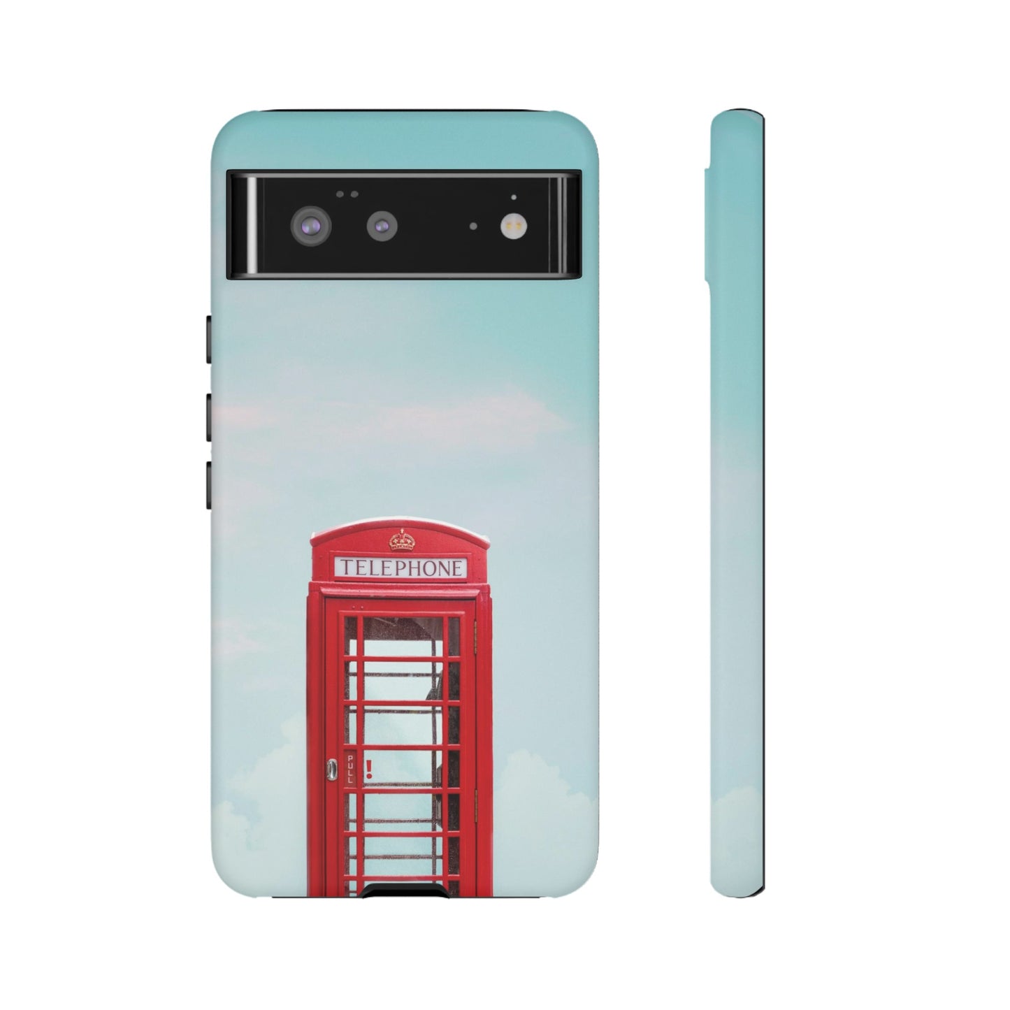 Telephone Booth Wallpaper Phone Case |iPhone 15 Plus/ Pro, 14, 13, 12|Google Pixel 7, Pro, 5| Samsung Galaxy S23 All Major Phone Models