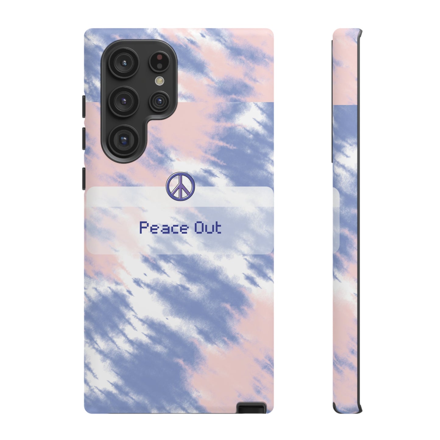 Peace Out Wallpaper Phone Case | iPhone 15 Plus/ Pro, 14, 13, 12| Google Pixel 7, Pro, 5| Samsung Galaxy S23 All Major Phone Models