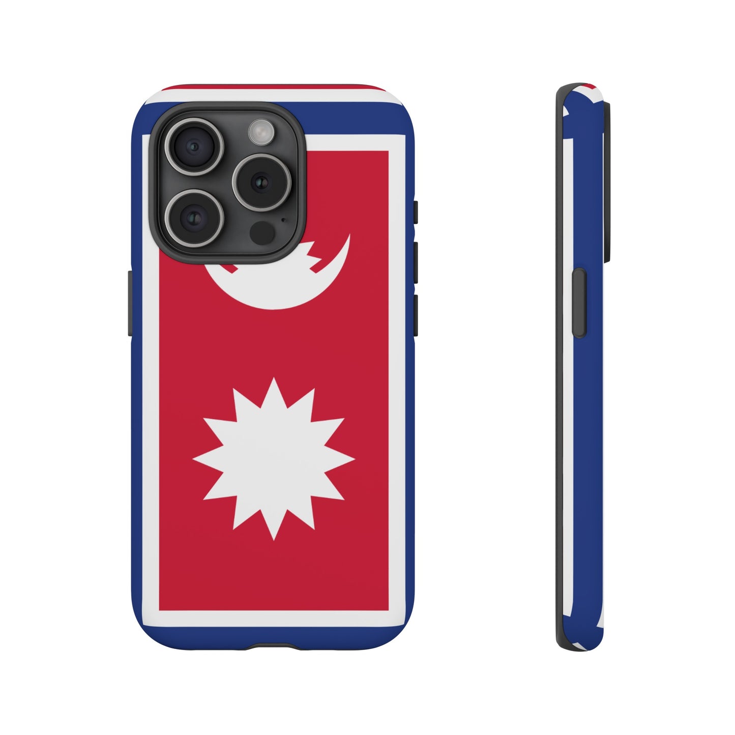 Nepal Flag Phone Case | iPhone 15 Plus/ Pro, 14, 13, 12| Google Pixel 7, Pro, 5| Samsung Galaxy S23 All Major Phone Models