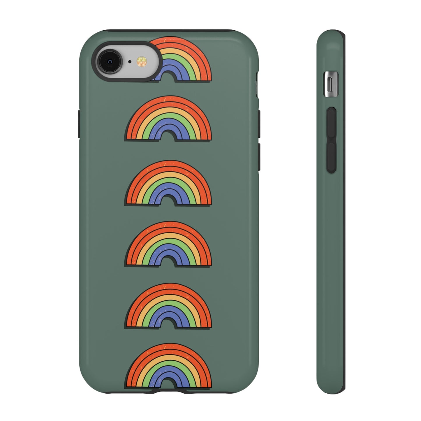 Rainbow Wallpaper Phone Case | iPhone 15 Plus/ Pro, 14, 13, 12| Google Pixel 7, Pro, 5| Samsung Galaxy S23 All Major Phone Models