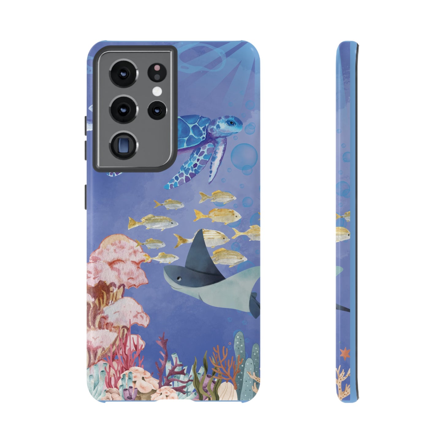 Underwater Scene Wallpaper Phone Case | iPhone 15 Plus/ Pro, 14, 13, 12| Google Pixel 7, Pro, 5| Samsung Galaxy S23 All Major Phone Models