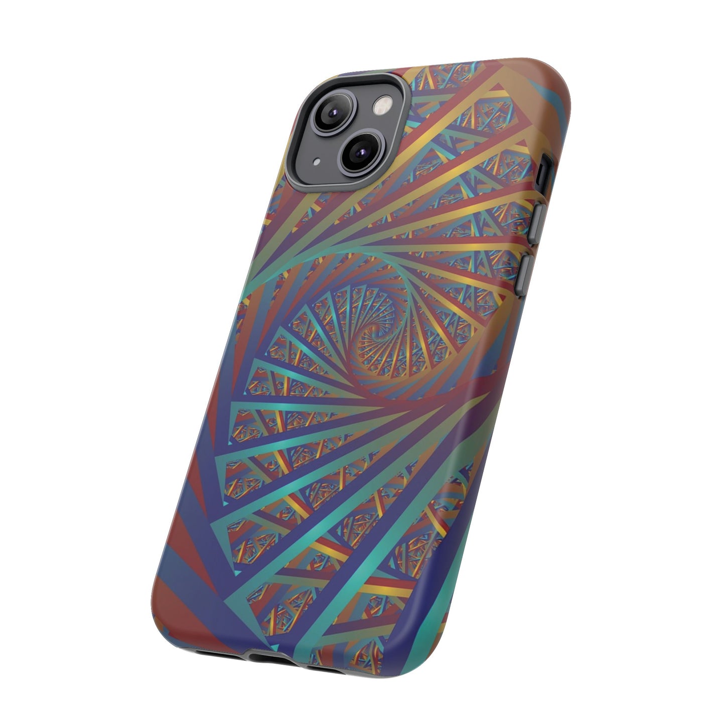 Colourful Spiral Wallpaper Phone Case | iPhone 15 Plus/ Pro, 14, 13, 12| Google Pixel 7, Pro, 5| Samsung Galaxy S23 All Major Phone Models