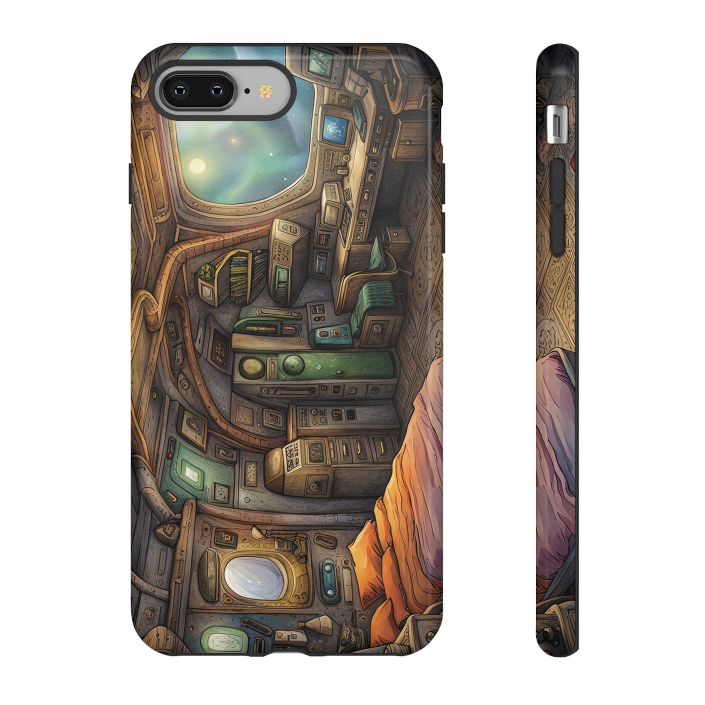 Cosy Spaceship Wallpaper Phone Case | iPhone 15 Plus/ Pro, 14, 13, 12| Google Pixel 7, Pro, 5| Samsung Galaxy S23 All Major Phone Models