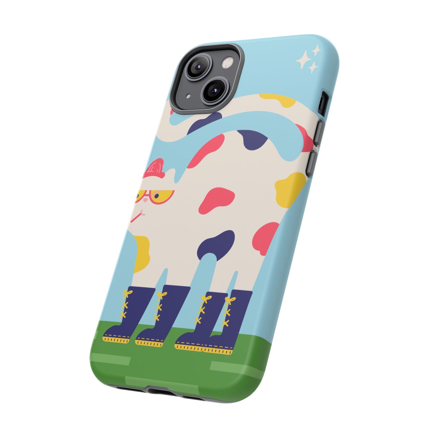 Rainboot Cat Phone Case | iPhone 15 Plus/ Pro, 14, 13, 12| Google Pixel 7, Pro, 5| Samsung Galaxy S23 All Major Phone Models