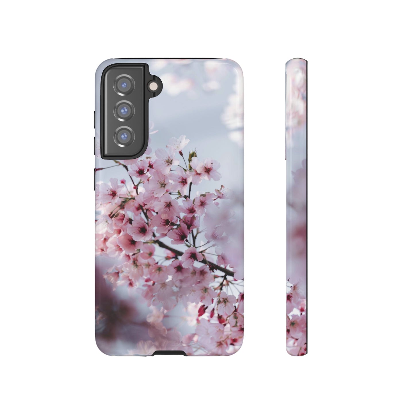 Pink Blossom Wallpaper Phone Case | iPhone 15 Plus/ Pro, 14, 13, 12| Google Pixel 7, Pro, 5| Samsung Galaxy S23 All Major Phone Models