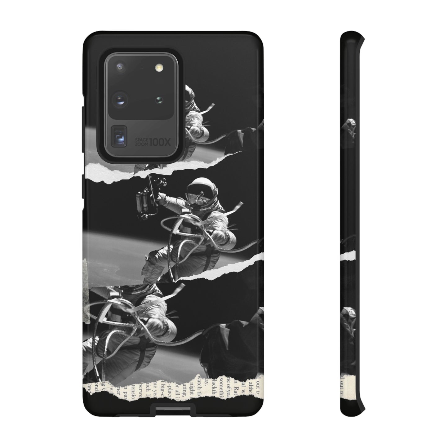 Astronaut Collage Phone Case | iPhone 15 Plus/ Pro, 14, 13, 12| Google Pixel 7, Pro, 5| Samsung Galaxy S23 All Major Phone Models