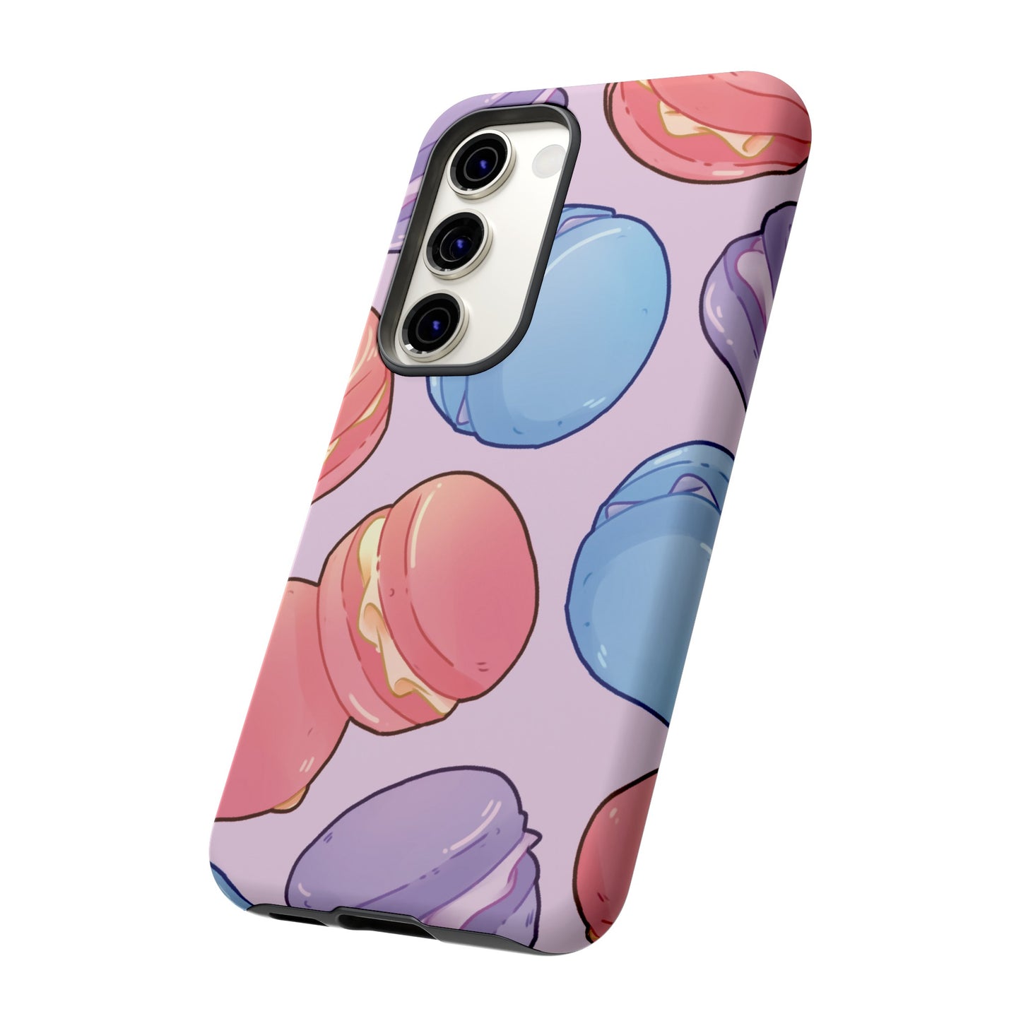 Macaron Wallpaper Phone Case | iPhone 15 Plus/ Pro, 14, 13, 12| Google Pixel 7, Pro, 5| Samsung Galaxy S23 All Major Phone Models