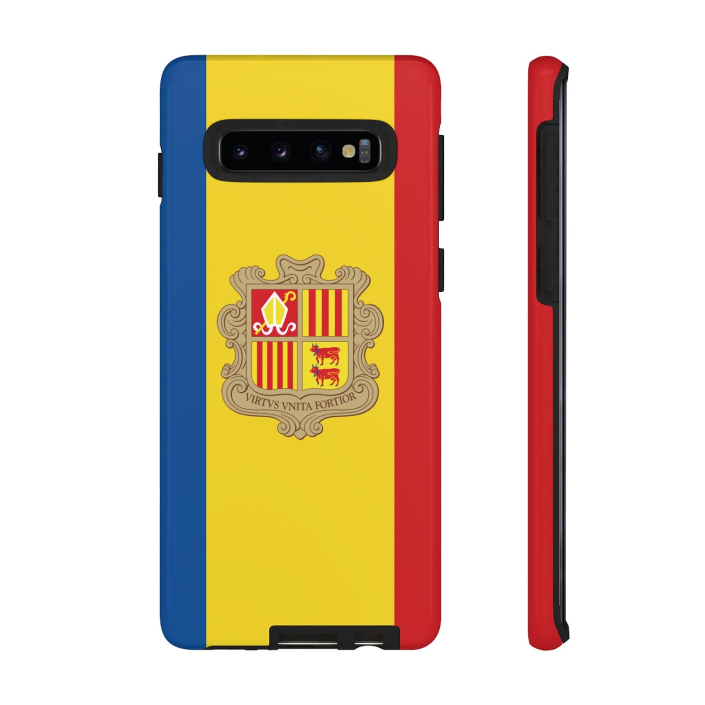 Andorra Flag Phone Case | iPhone 15 Plus/ Pro, 14, 13, 12| Google Pixel 7, Pro, 5| Samsung Galaxy S23 All Major Phone Models