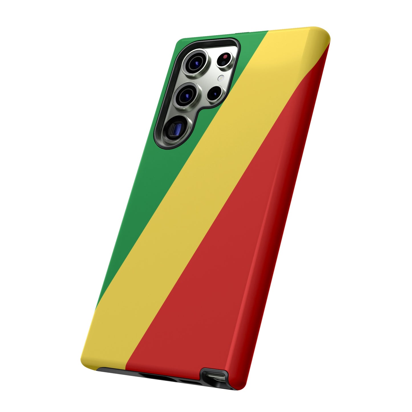 Congo-Brazzaville Flag Phone Case | iPhone 15 Plus/ Pro, 14, 13, 12| Google Pixel 7, Pro, 5| Samsung Galaxy S23 All Major Phone Models