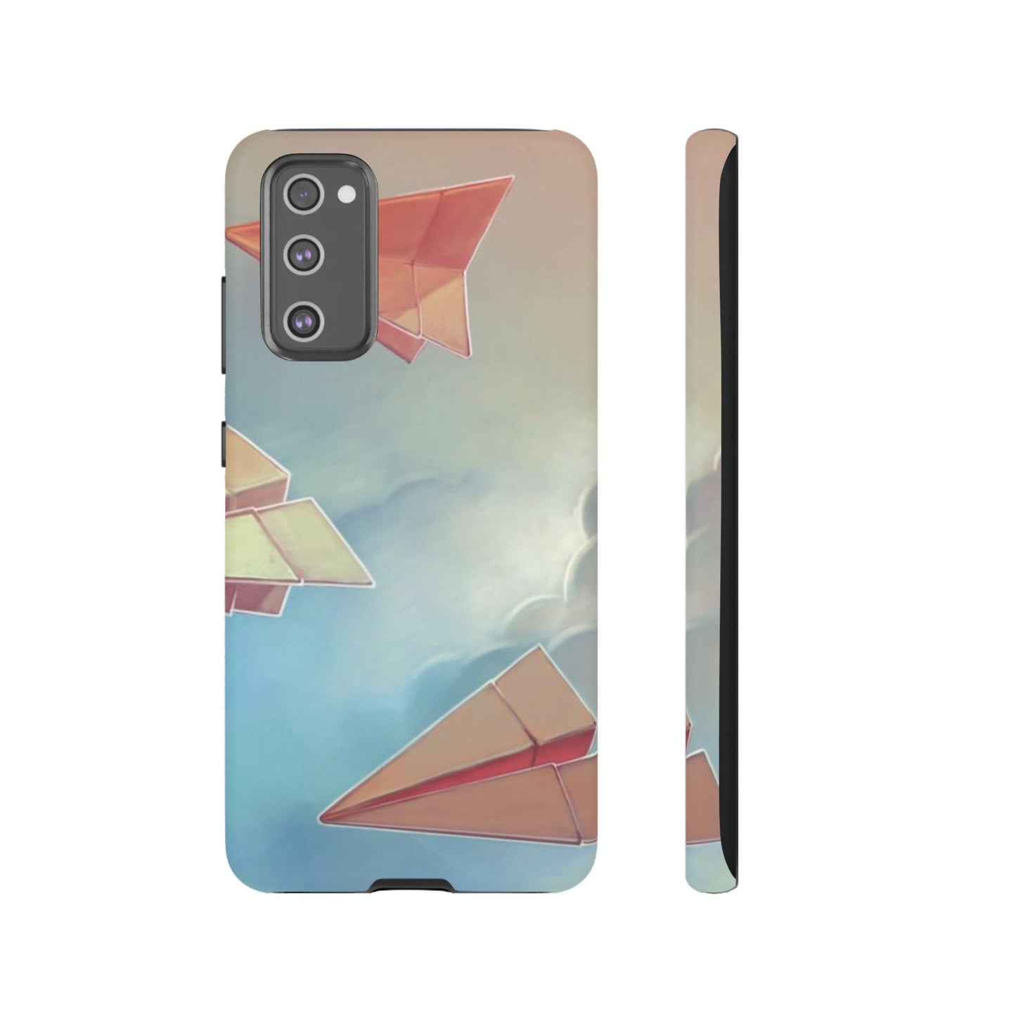 Paper Plane Wallpaper Phone Case | iPhone 15 Plus/ Pro, 14, 13, 12| Google Pixel 7, Pro, 5| Samsung Galaxy S23 All Major Phone Models