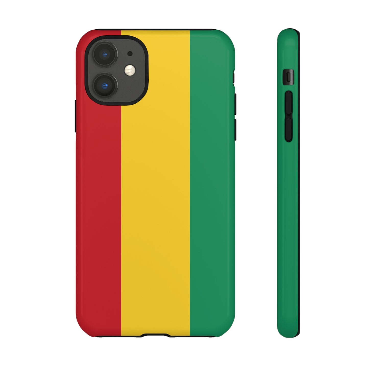 Guinea Flag Phone Case | iPhone 15 Plus/ Pro, 14, 13, 12| Google Pixel 7, Pro, 5| Samsung Galaxy S23 All Major Phone Models