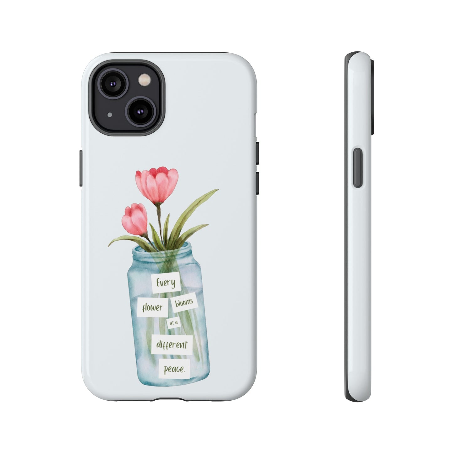 Flowers in a Jar Wallpaper Phone Case | iPhone 15 Plus/ Pro, 14, 13, 12| Google Pixel 7, Pro, 5| Samsung Galaxy S23 All Major Phone Models