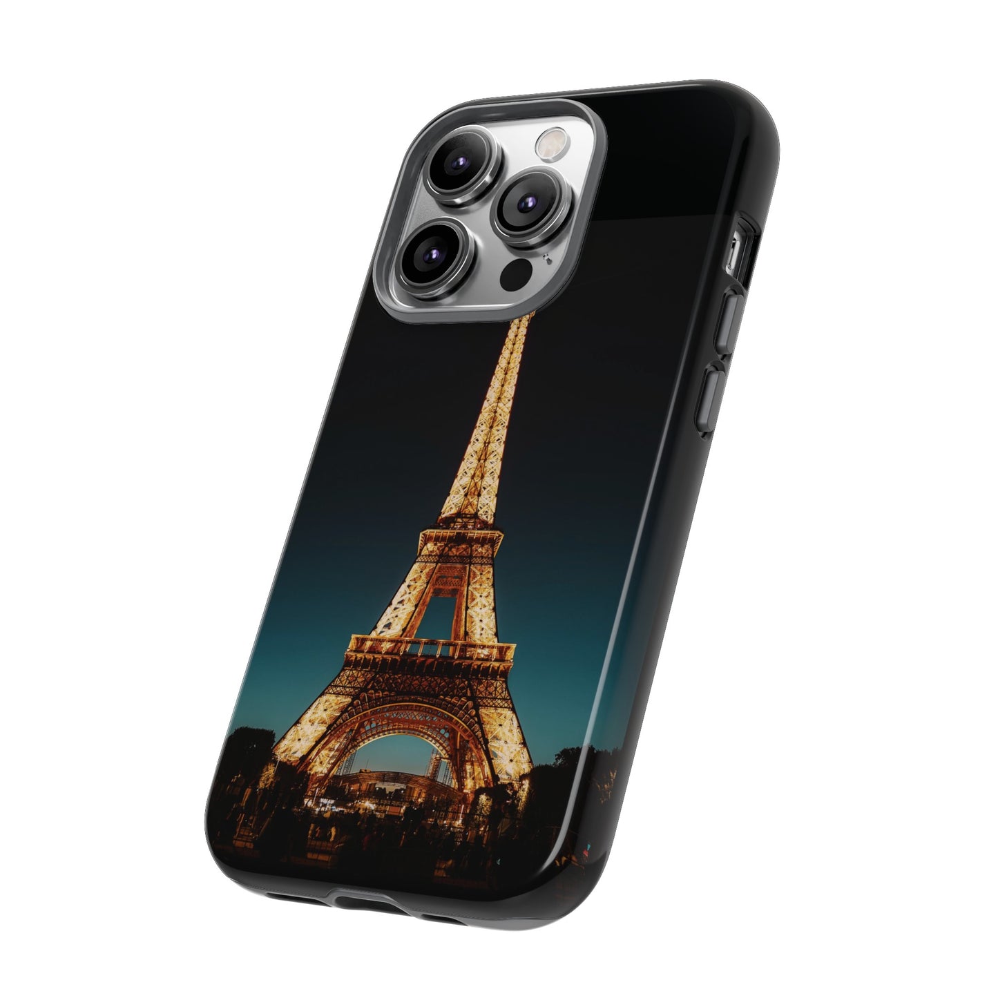 Night Eiffel Tower Phone Case | iPhone 15 Plus/ Pro, 14, 13, 12| Google Pixel 7, Pro, 5| Samsung Galaxy S23 All Major Phone Models