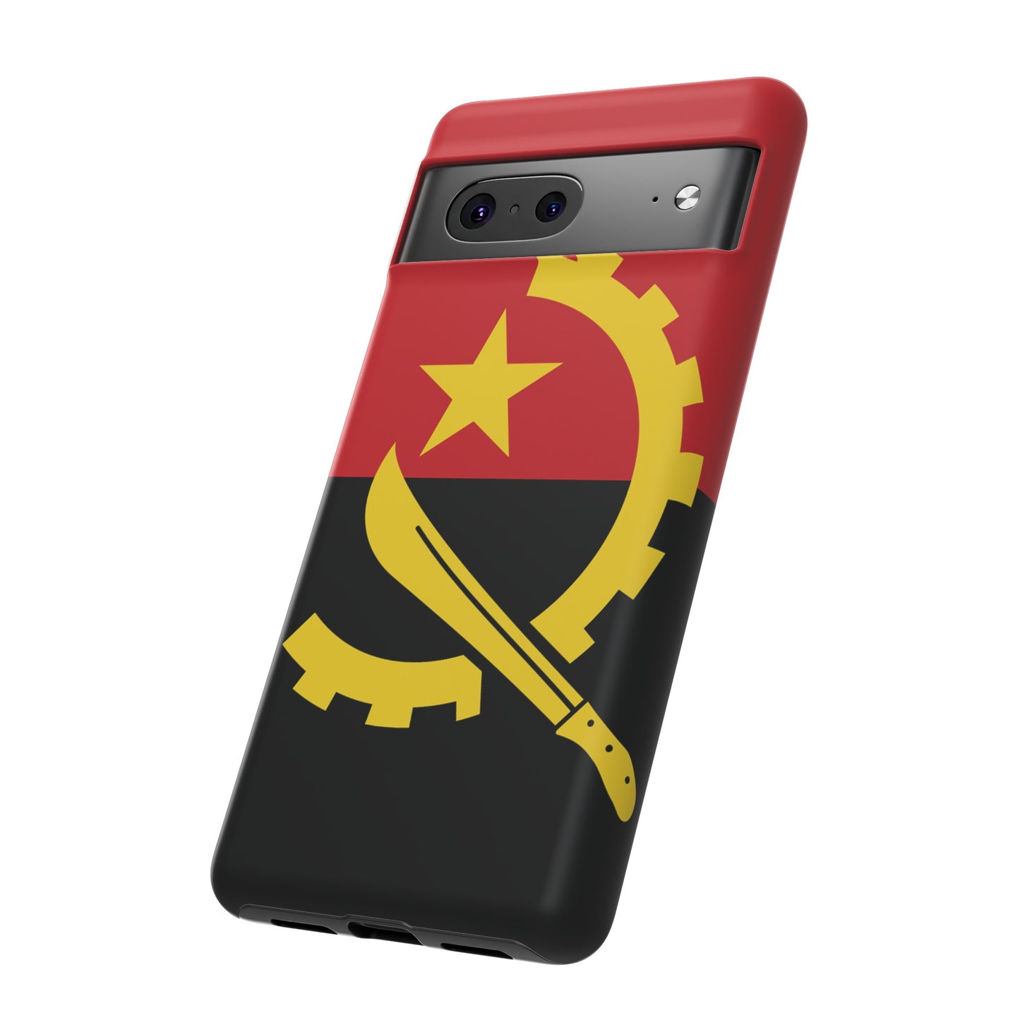 Angola Flag Phone Case | iPhone 15 Plus/ Pro, 14, 13, 12| Google Pixel 7, Pro, 5| Samsung Galaxy S23 All Major Phone Models