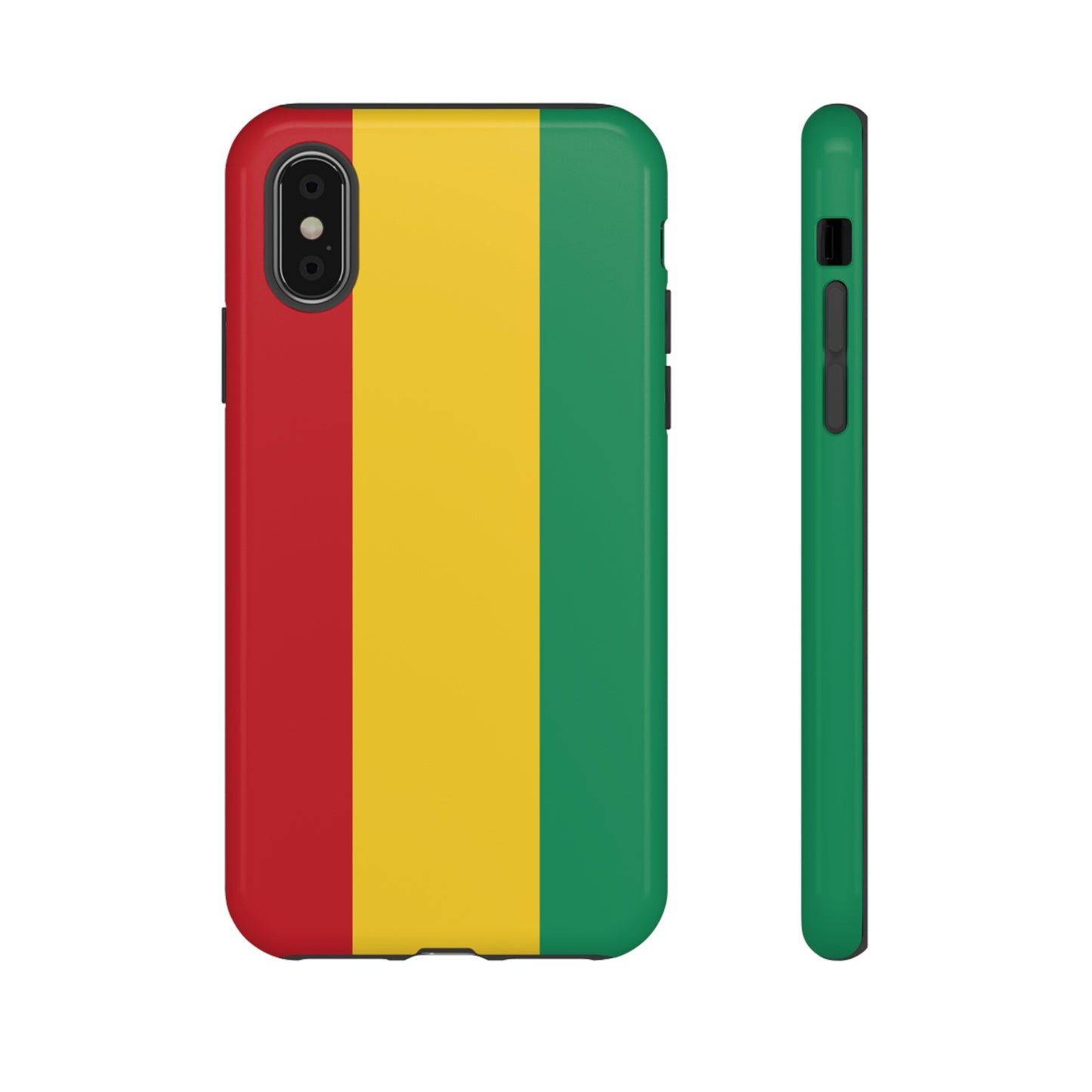 Guinea Flag Phone Case | iPhone 15 Plus/ Pro, 14, 13, 12| Google Pixel 7, Pro, 5| Samsung Galaxy S23 All Major Phone Models