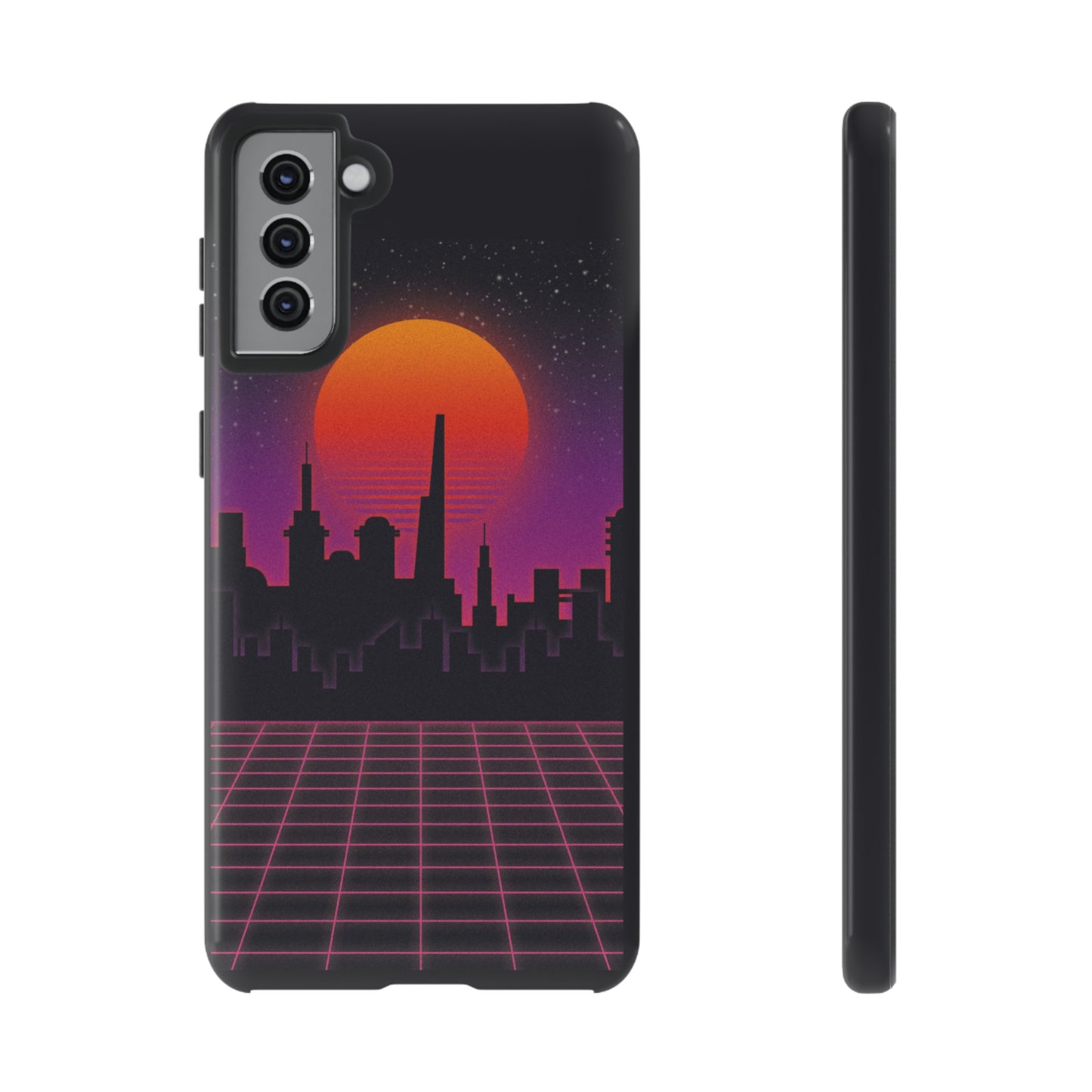 Retro City Phone Case | iPhone 15 Plus/ Pro, 14, 13, 12| Google Pixel 7, Pro, 5| Samsung Galaxy S23 All Major Phone Models