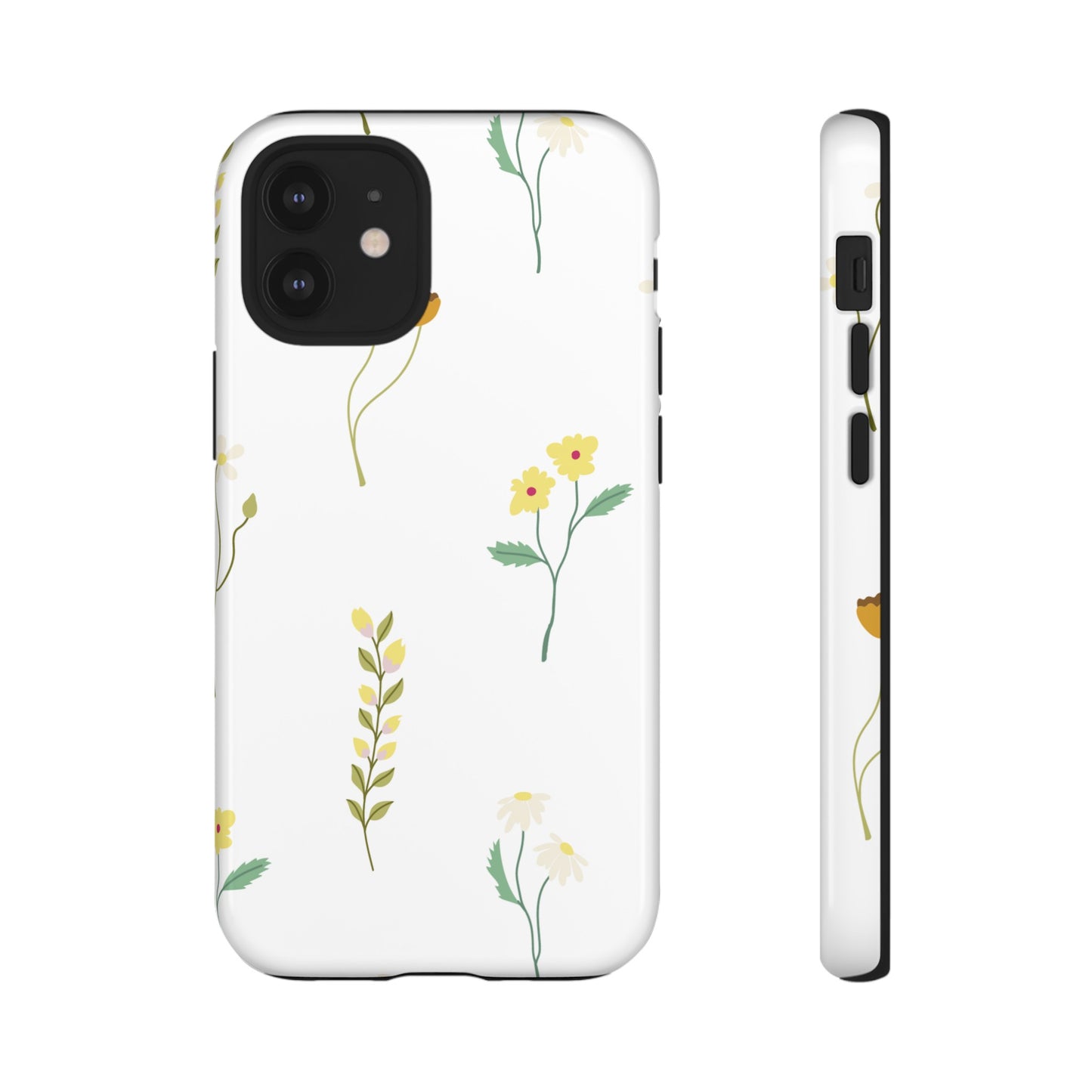 Delicate Floral Wallpaper Phone Case | iPhone 15 Plus/ Pro, 14, 13, 12| Google Pixel 7, Pro, 5| Samsung Galaxy S23 All Major Phone Models